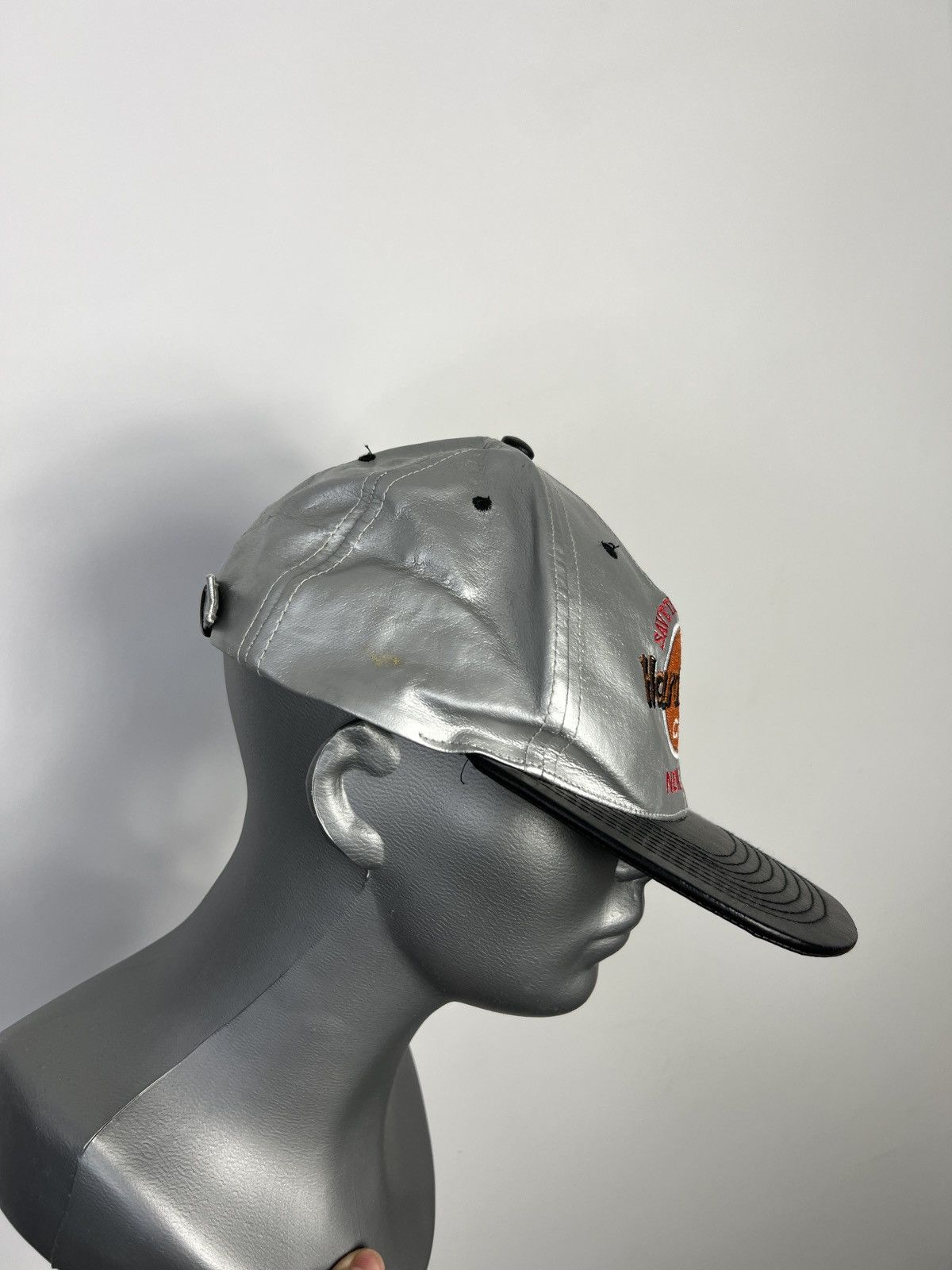 Hard Rock Cafe Leather Cap Hard Rock Cafe New York Vintage 90’s Size ONE SIZE - 4 Thumbnail