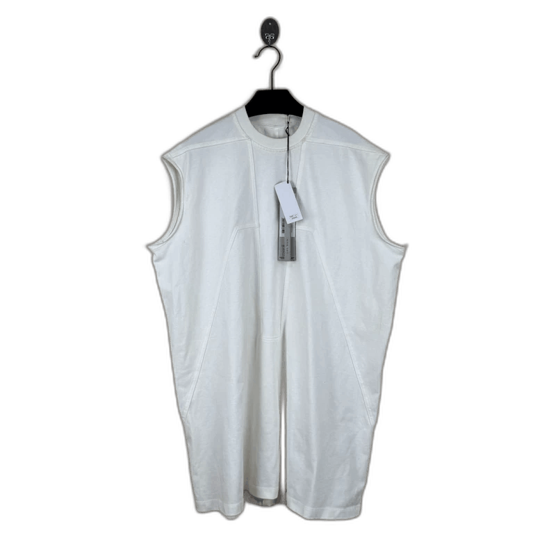 Rick Owens rickowens 24SS white sleeveless vest-2508 Size US S / EU 44-46 / 1 - 1 Thumbnail