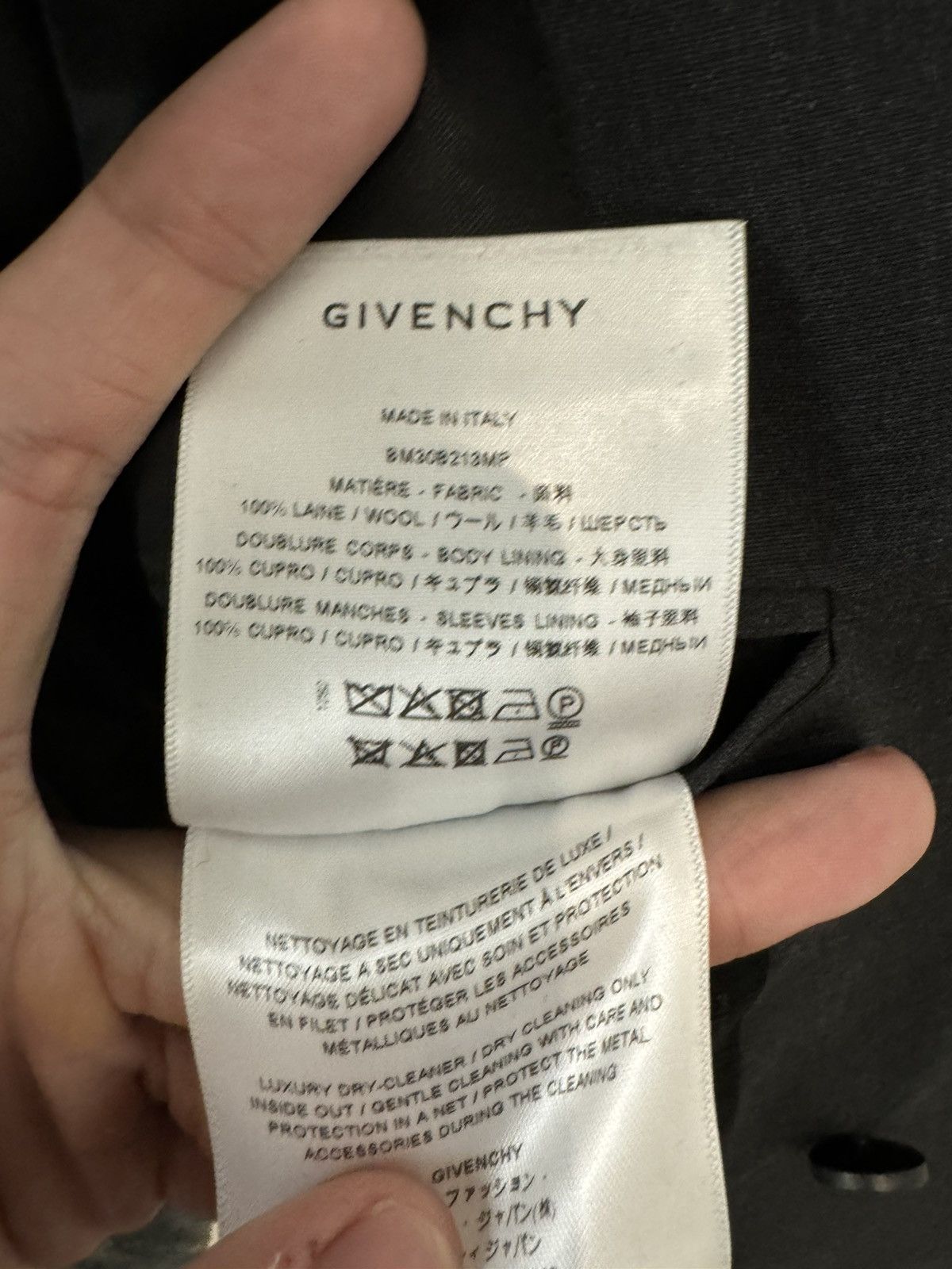 Givenchy Givenchy Blazer Gray U-Lock 50 Size 50R - 17 Thumbnail
