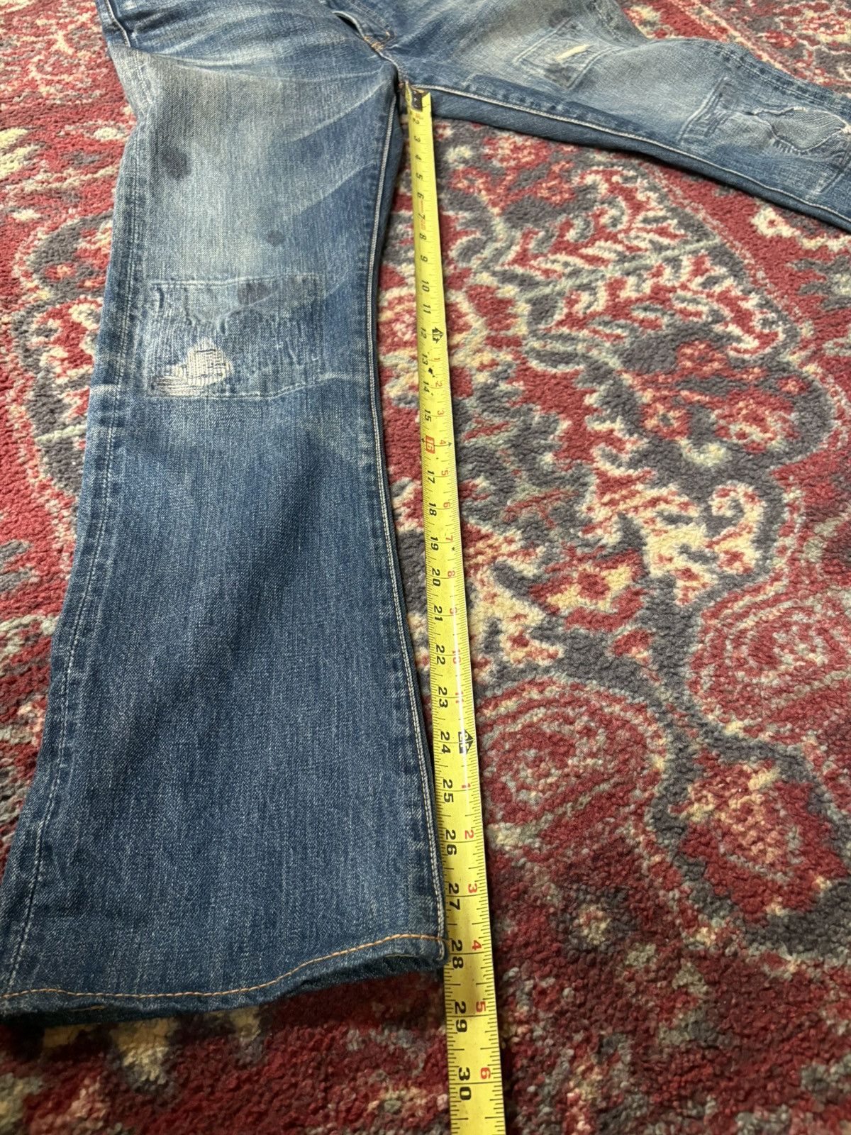 Kapital Kapital Distressed Denim Size US 30 / EU 46 - 10 Thumbnail