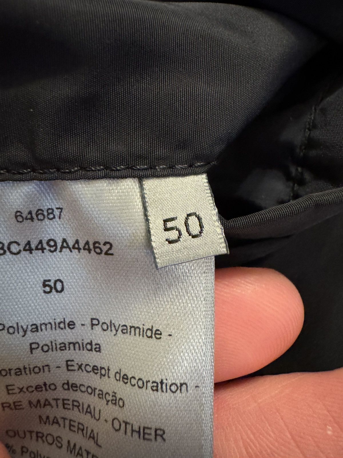 Dior *NEW* Dior Oblique Puffer Jacket Silver Size US M / EU 48-50 / 2 - 8 Thumbnail