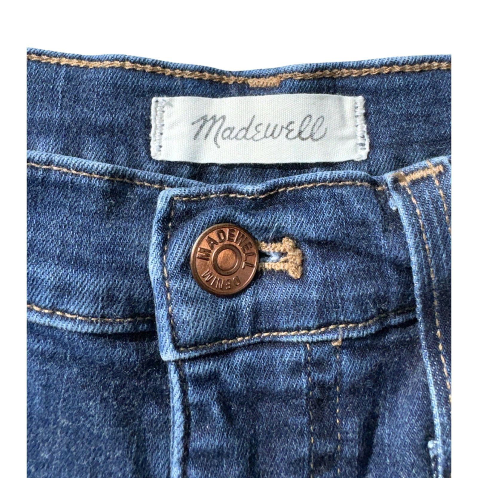 Madewell Madewell Jeans Skinny Heathfield 9" Mid-Rise Womens Sz 30 Blue 138 MSRP Size 30" / US 8 / IT 44 - 4 Thumbnail