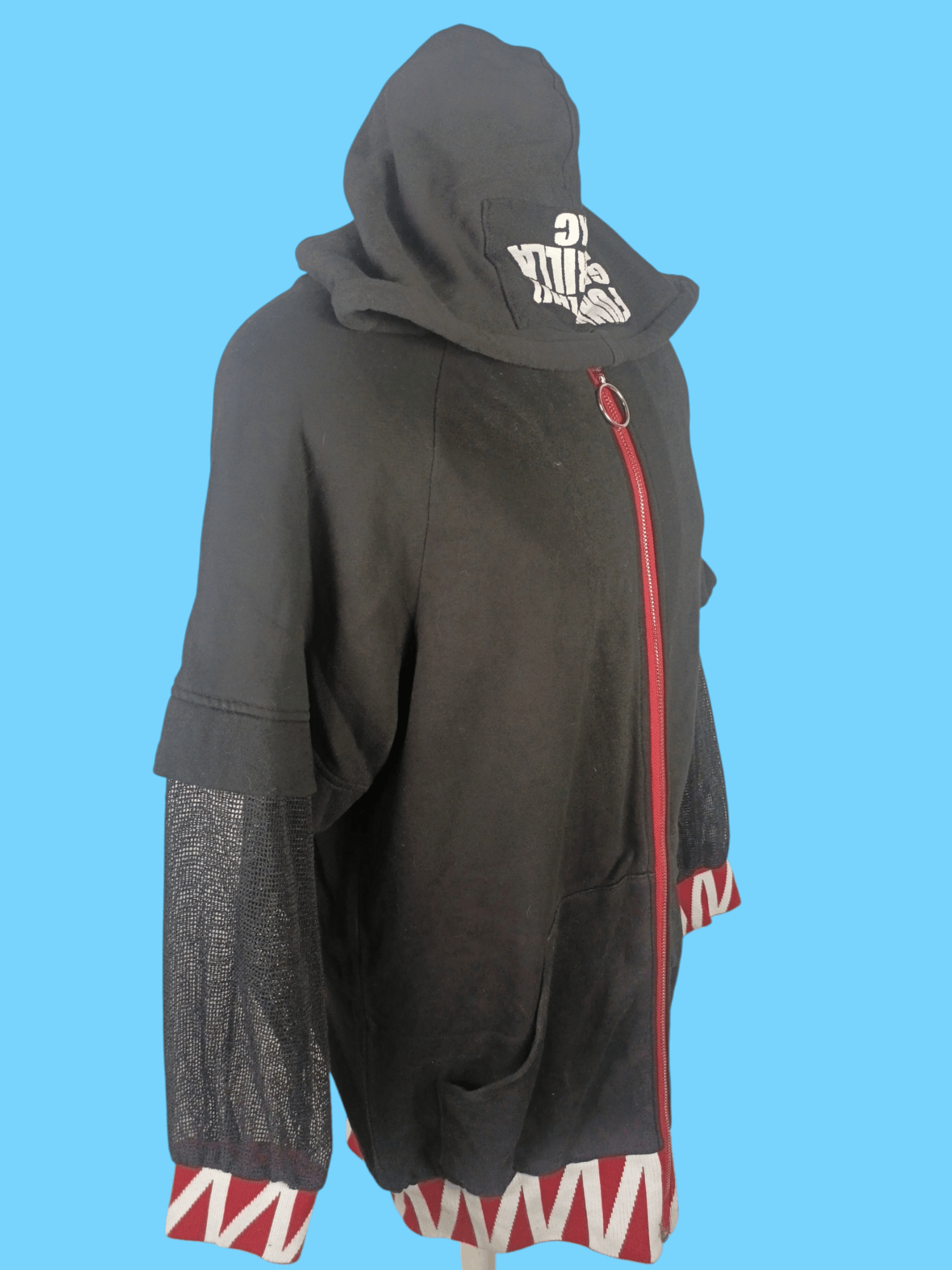 If Six Was Nine × Japanese Brand × Le Grande Bleu (L.G.B.) Funny Guerrilla PlayXC Zipper Hoodie Size M / US 6-8 / IT 42-44 - 14 Thumbnail