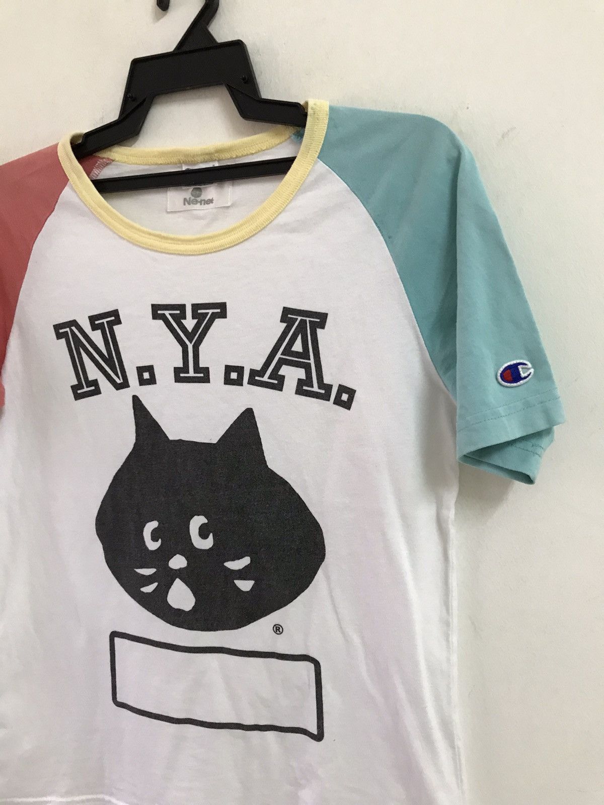 Champion × Issey Miyake × Japanese Brand Champion Ne-net Tee Shirt Size US S / EU 44-46 / 1 - 2 Thumbnail