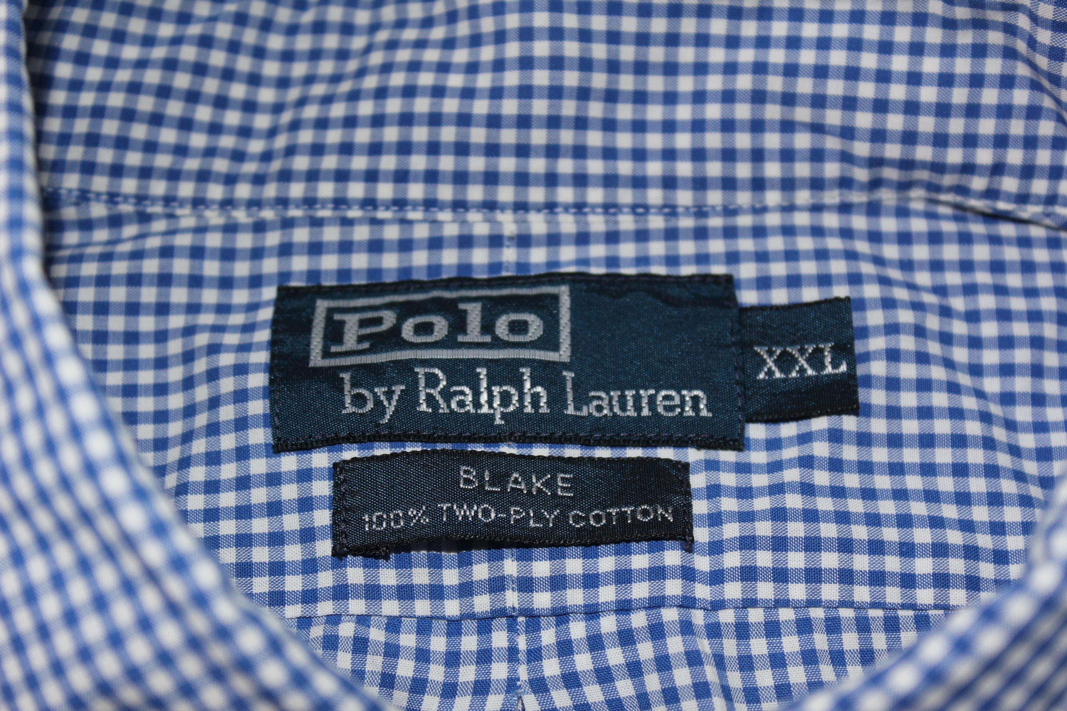 Polo Ralph Lauren RALPH LAUREN Vintage Long Sleeve Shirt Size US XXL / EU 58 / 5 - 6 Thumbnail