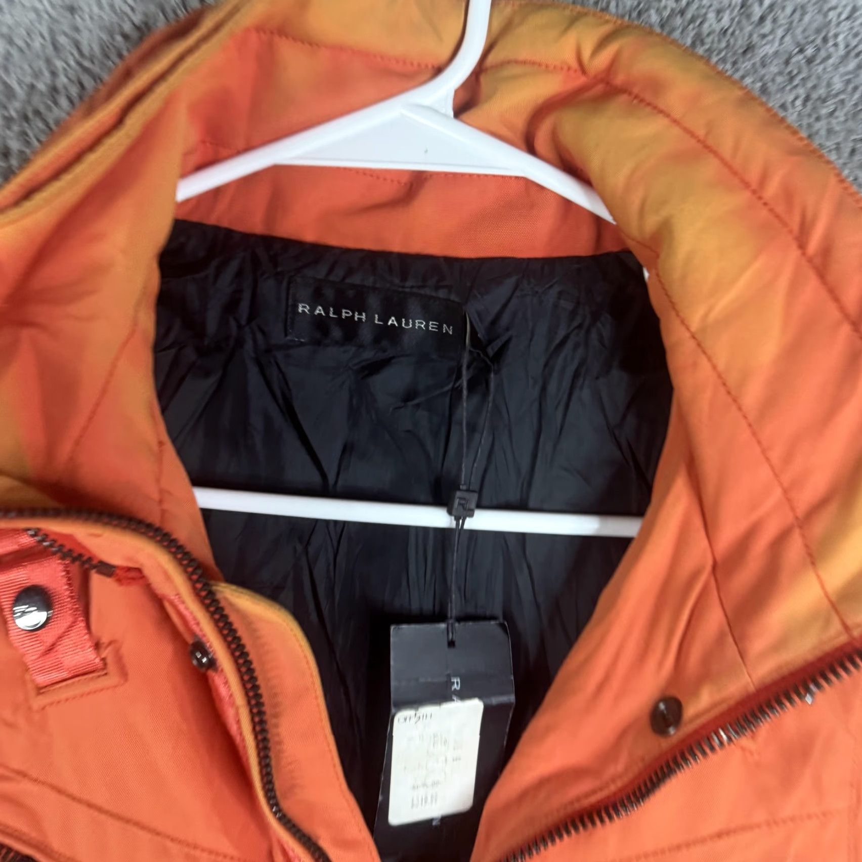 Ralph Lauren Ralph Lauren SPCL AGENT Vest Mens M Orange Quilted Full Zip Insulated Military Jacket Style Casual Travel Pockets Size US M / EU 48-50 / 2 - 6 Thumbnail