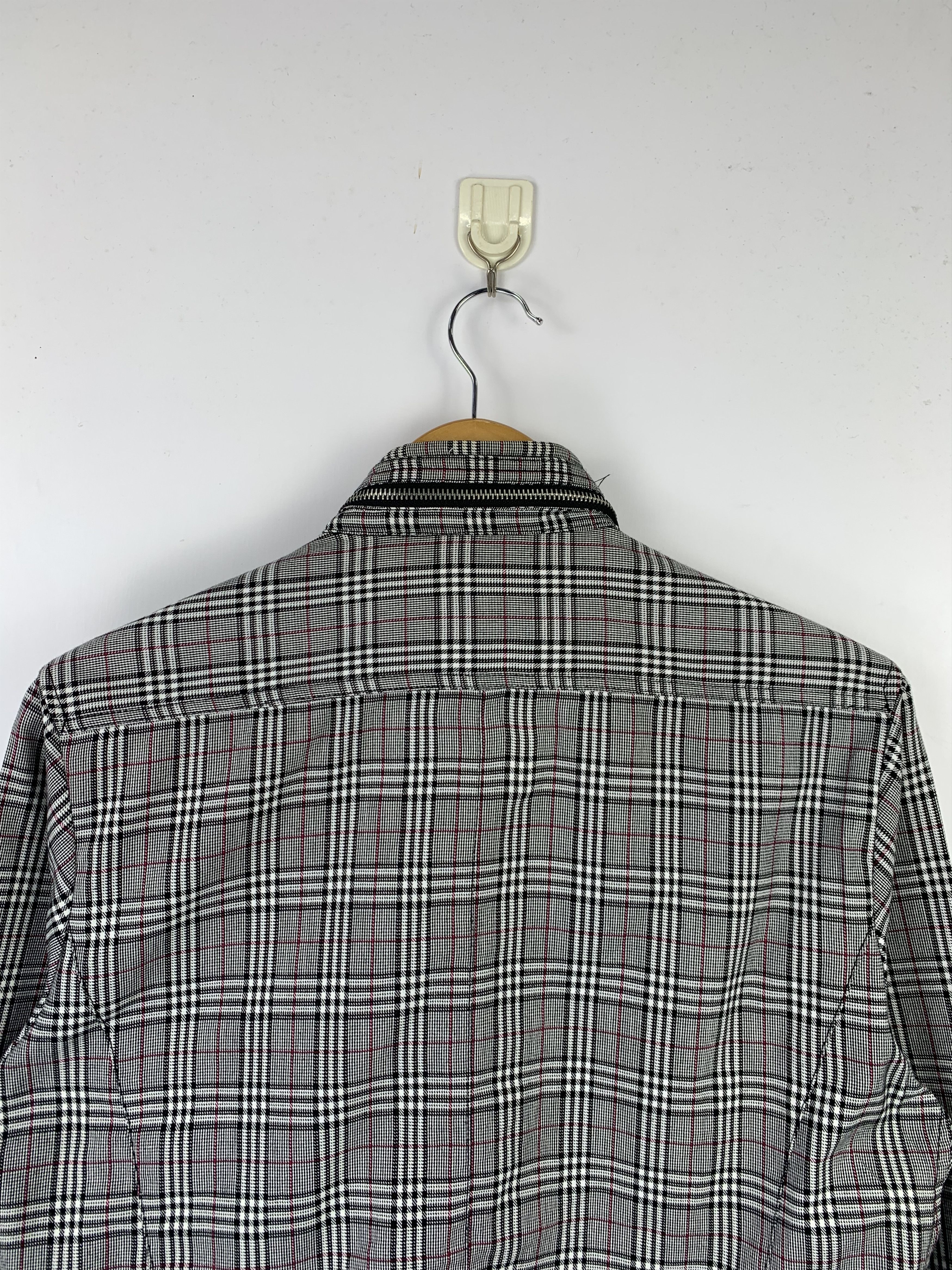 Japanese Brand Vintage Semantic Design Plaid Jacket J1586 Size US L / EU 52-54 / 3 - 4 Thumbnail