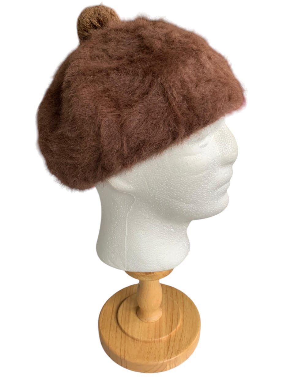 Kangol Vintage Kangol Made In England Fur Mohair Beret Hats Size ONE SIZE - 2 Thumbnail
