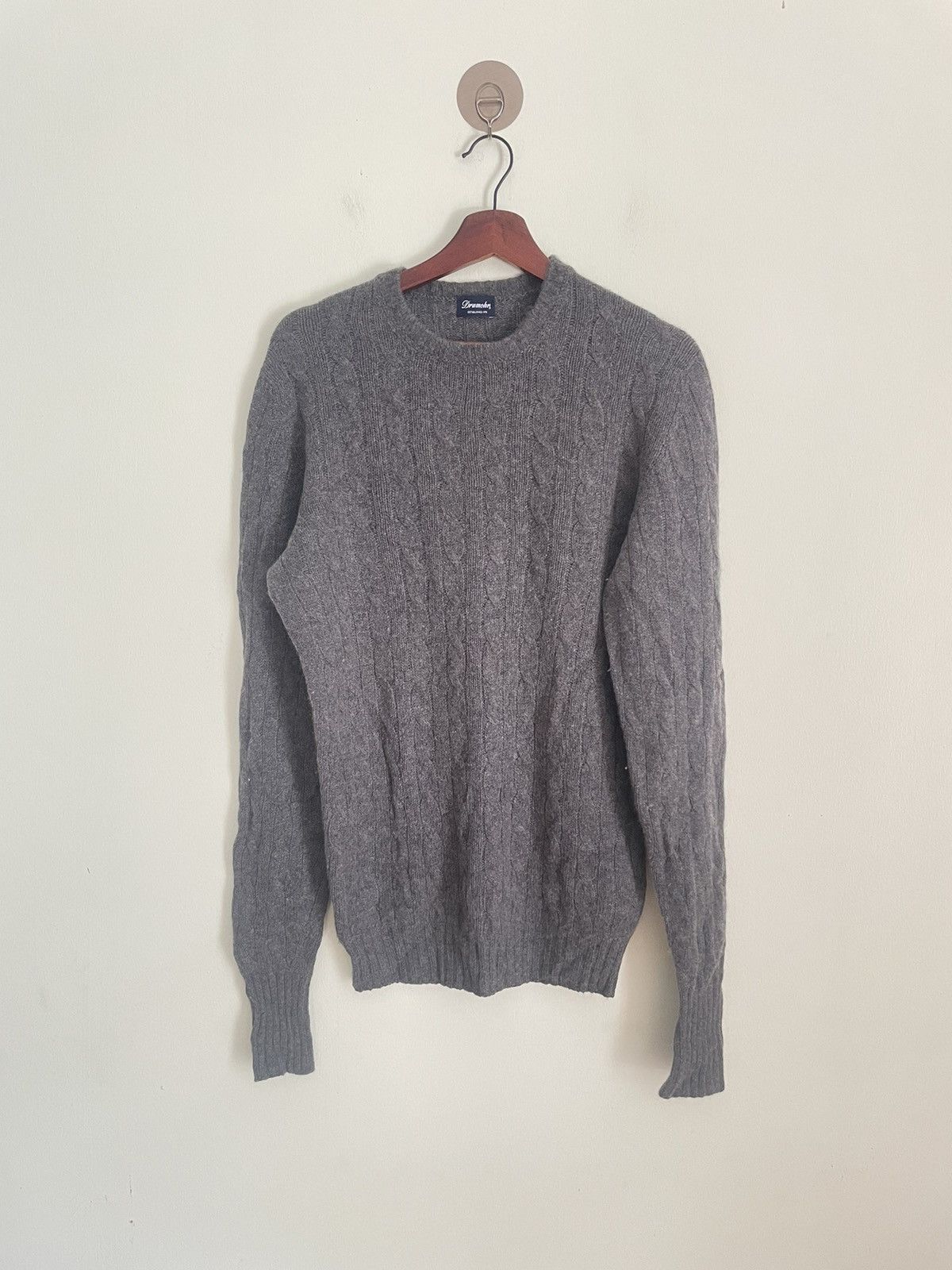 Drumohr Drumohr Crew-Neck Cashmere Sweatshirt Size XL / US 12-14 / IT 48-50 - 1 Thumbnail