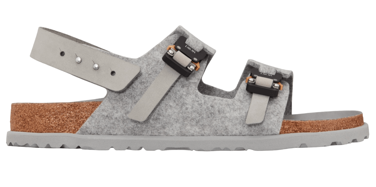 Dior Dior x Birkenstock Nubuck Milano Sandals Size US 13 / EU 46 - 1 Thumbnail