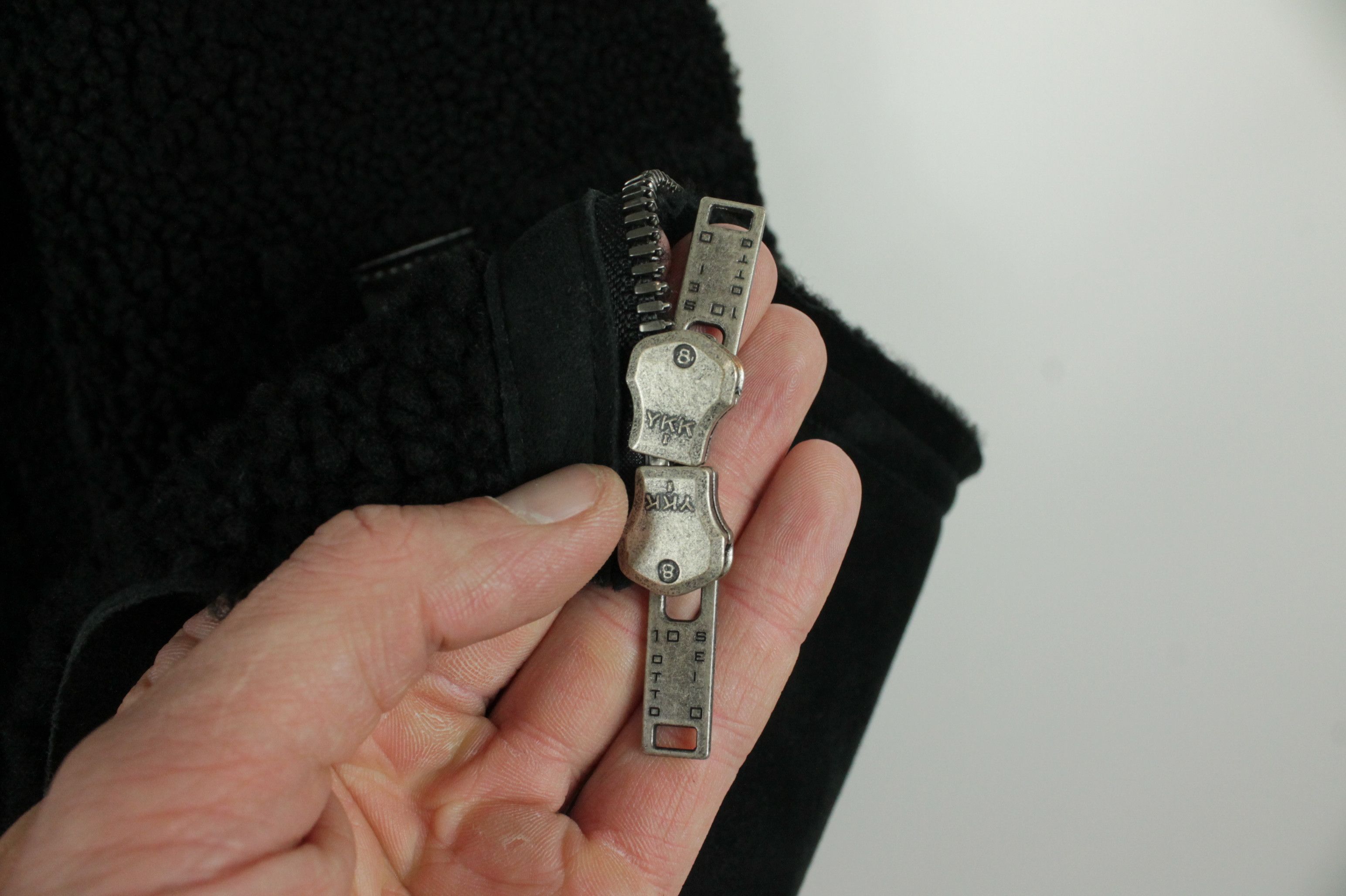 10sei0otto 10sei0otto Overlock Leather shearling Jacket Winter Hooded Size XS / US 0-2 / IT 36-38 - 9 Thumbnail