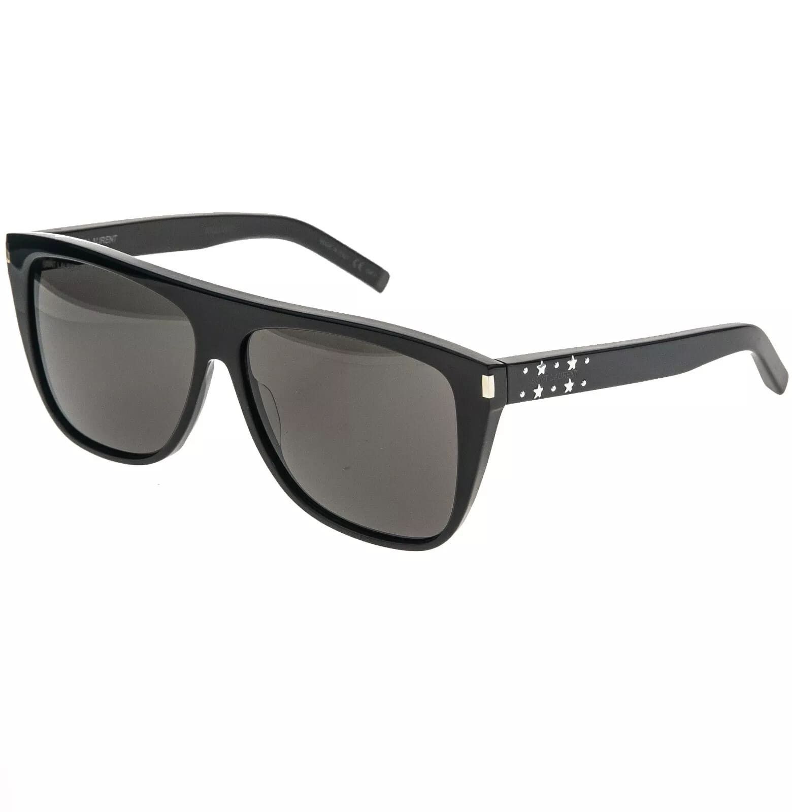 Yves Saint Laurent SAINT LAURENT SL1 23 Black Metal Star Stud Unisex Mask SL 1 Size ONE SIZE - 9 Thumbnail