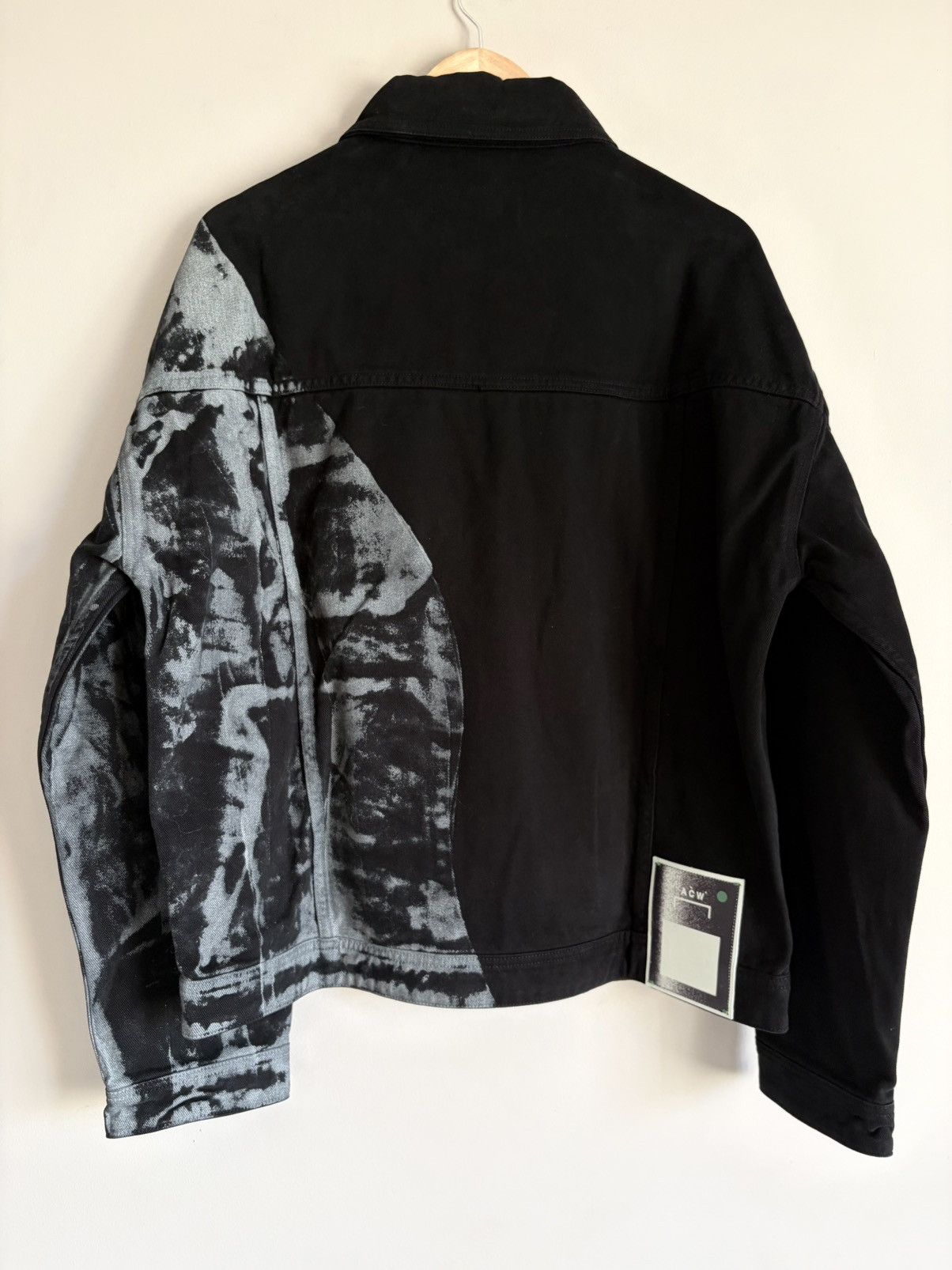 A-COLD-WALL* A-COLD-WALL* Pigment Dyed Trucker Jacket - Half Patterned Size US S / EU 44-46 / 1 - 2 Thumbnail