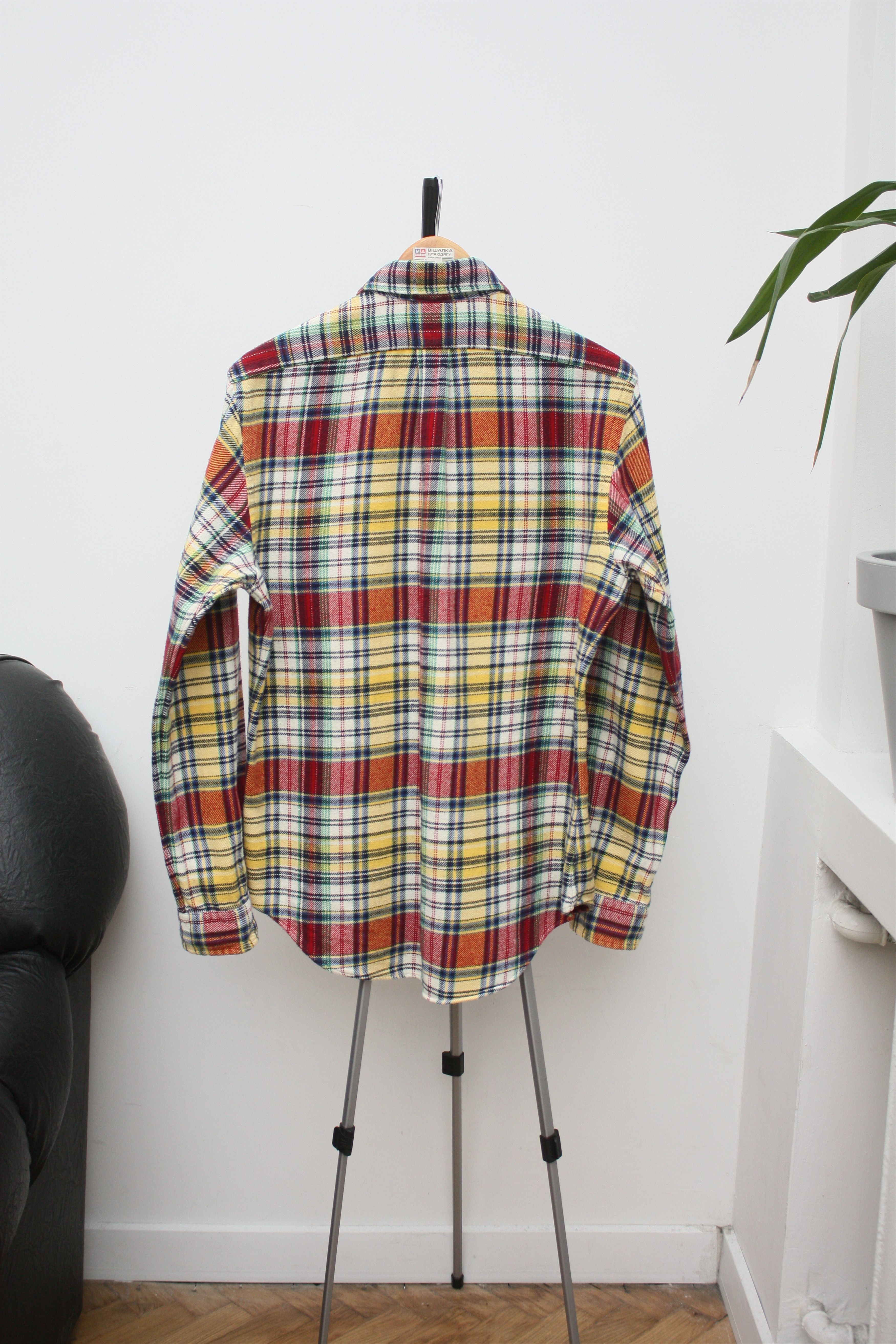 Ralph Lauren Ralph Laurent Thick Checlered Flannel Vintage Shirt Medium Size US M / EU 48-50 / 2 - 3 Thumbnail