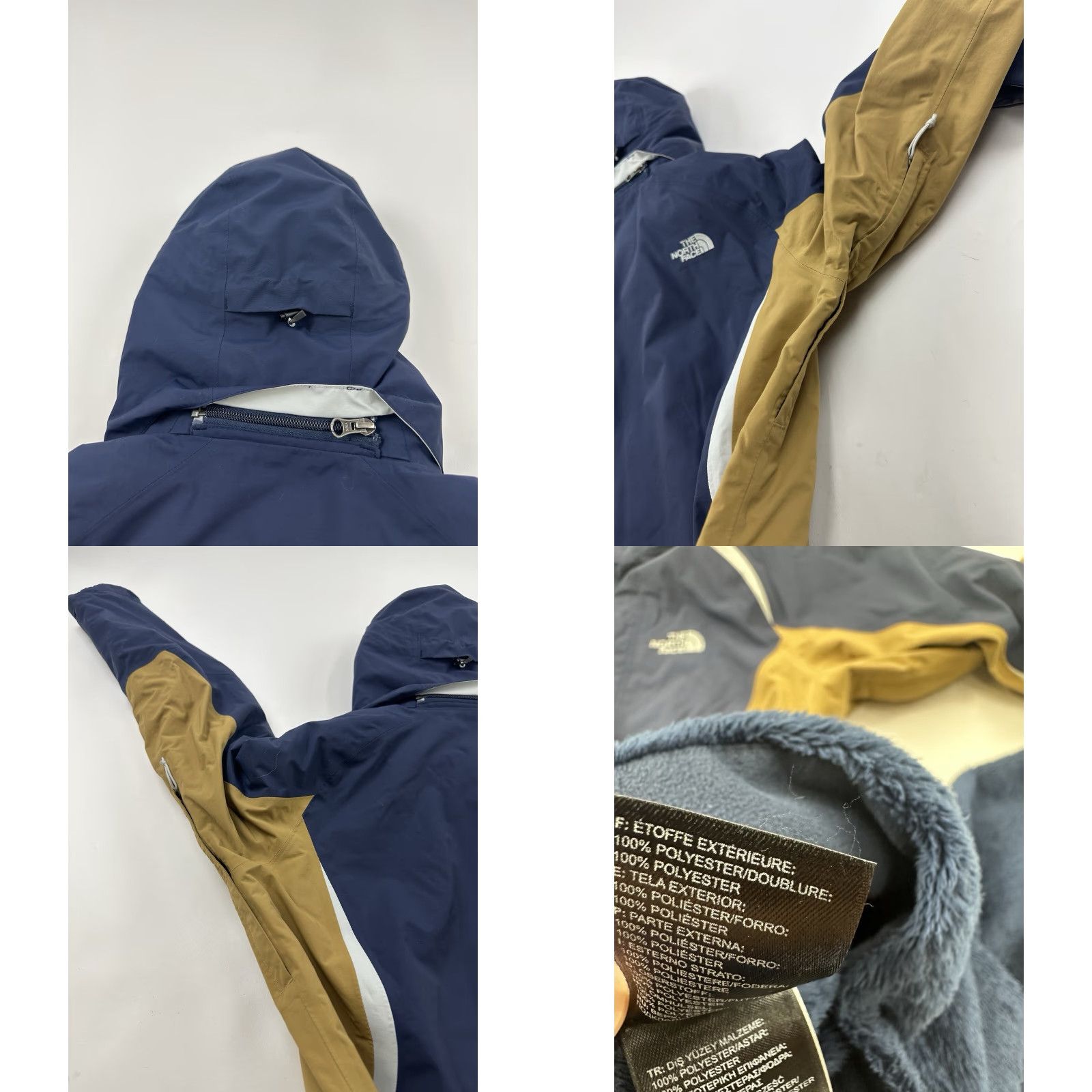 The North Face The North Face Jacket Womens Small Blue 3-in-1 Fleece Coat HyVent Size S / US 4 / IT 40 - 9 Thumbnail