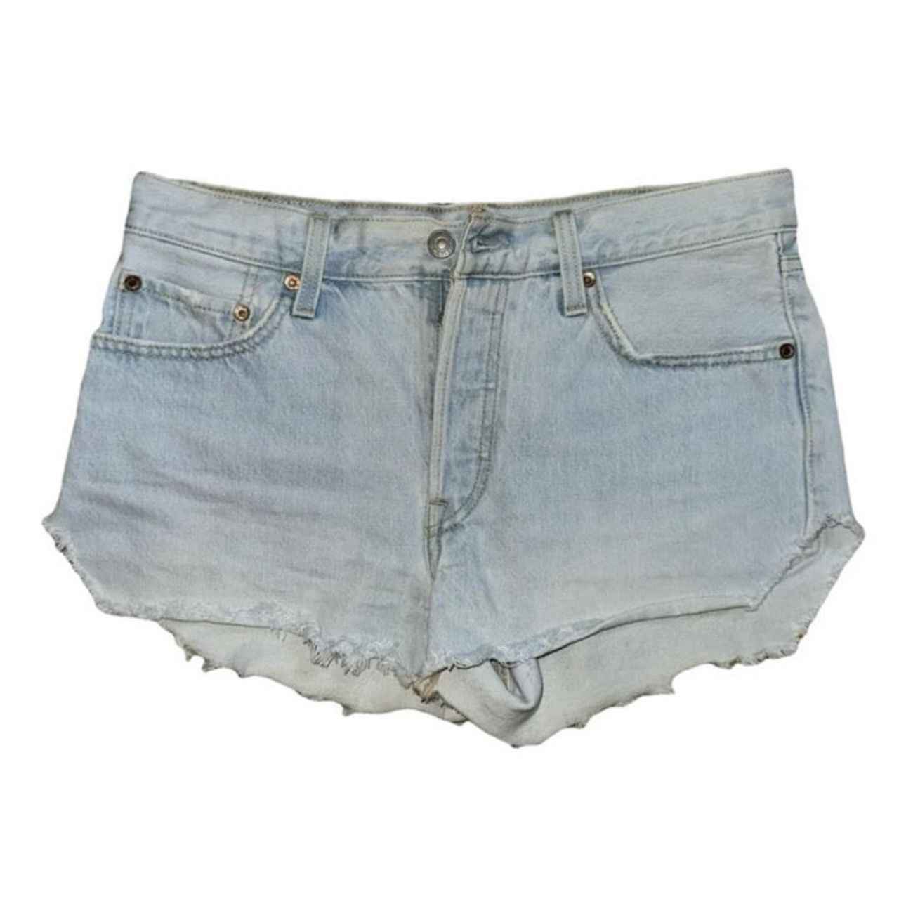 Levi's 501 mini shorts Size 28" / US 6 / IT 42 - 1 Thumbnail