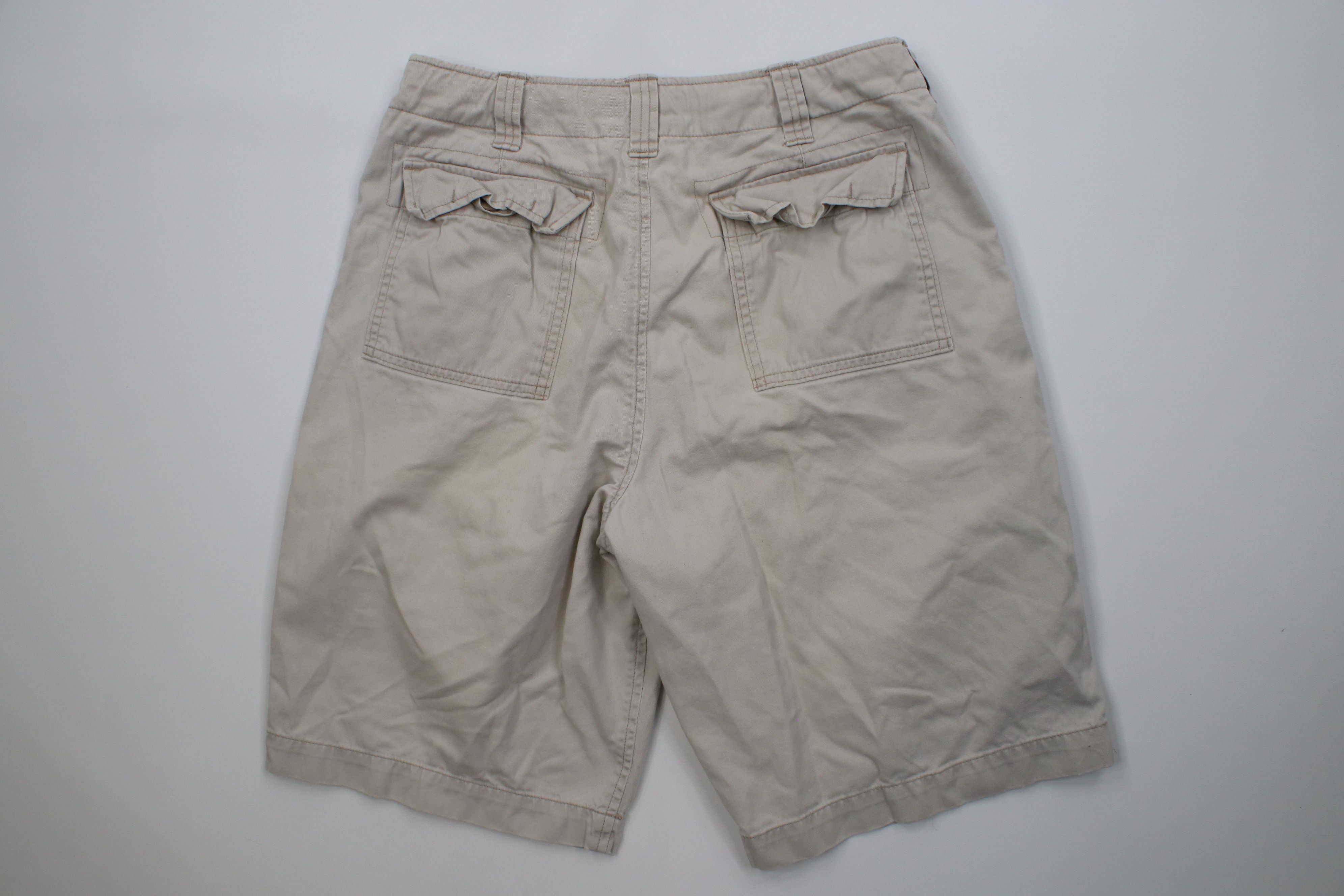 Abercrombie & Fitch Vintage 90s Y2K Abercrombie & Fitch Heavy Chino Shorts Beige Size US 30 / EU 46 - 10 Thumbnail