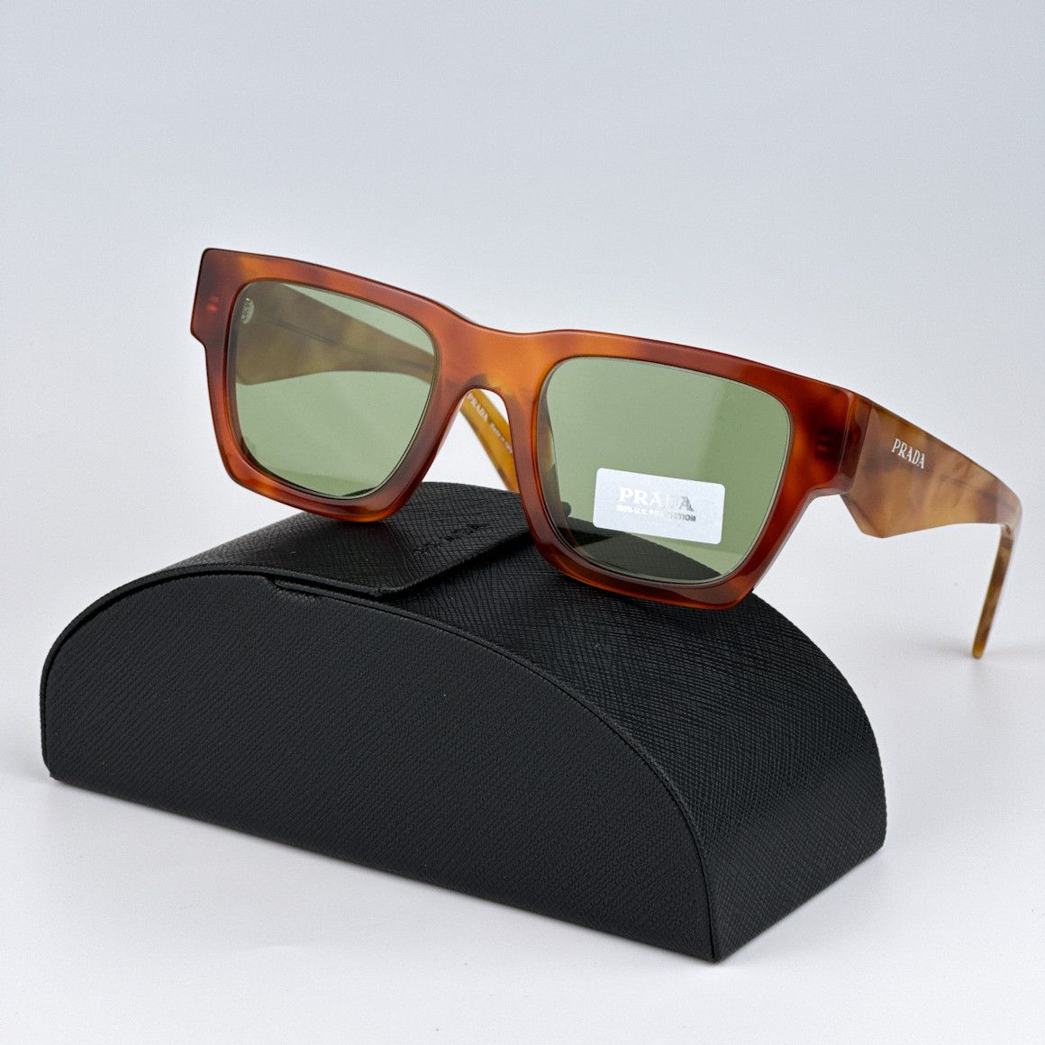 Prada NEW Prada PRA06S 11P60C Square Unisex Sunglasses PR A06S Size ONE SIZE - 1 Thumbnail