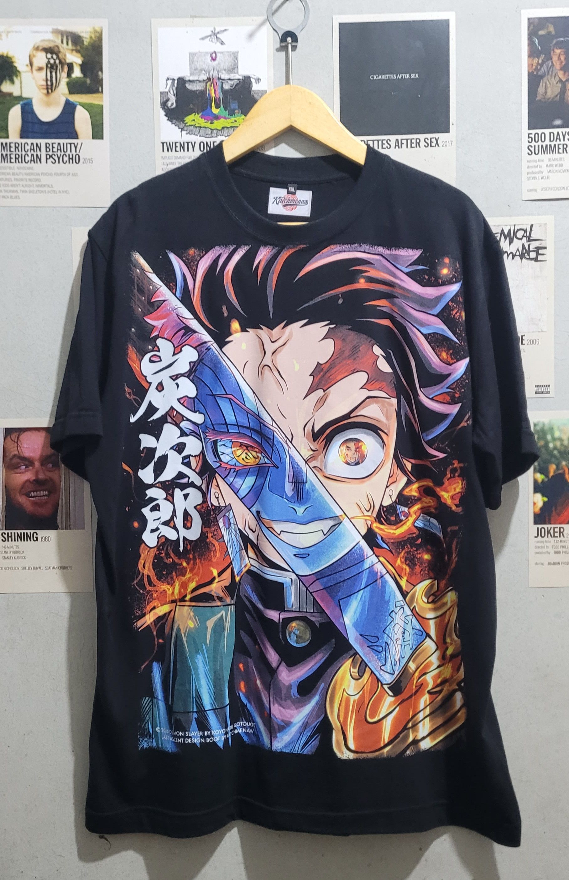 Anime Kimetsu No Yaiba Akaza VS Giyu & Tanjiro Size US XL / EU 56 / 4 - 1 Thumbnail