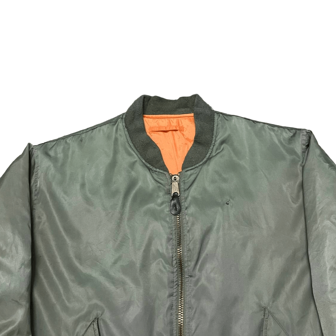 Japanese Brand Vintage Ma 1 Miliatary Bomber Flight Jacket Size US L / EU 52-54 / 3 - 2 Thumbnail