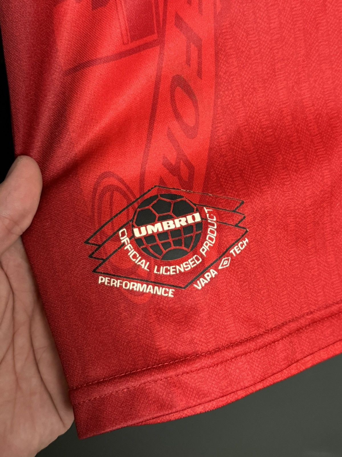 Umbro KIDS Manchester United 96/98 Home Football Jersey T-Shirt Size US XS / EU 42 / 0 - 4 Thumbnail