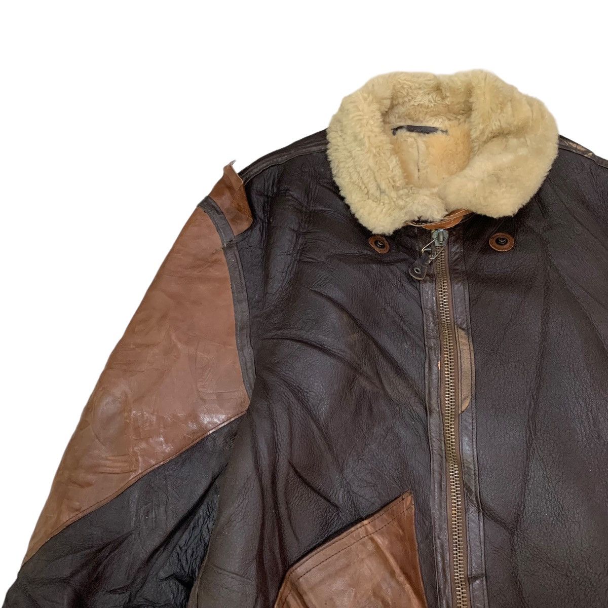 Willis & Geiger 🔥Willis & Geiger Type B3 Shearling Sheepskin Leather Jacket Size US M / EU 48-50 / 2 - 12 Thumbnail