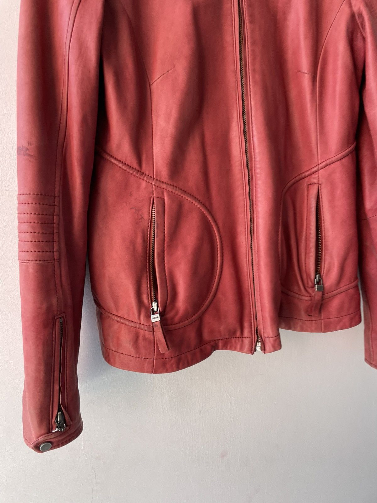 Vintage Desa leather jacket Size M / US 6-8 / IT 42-44 - 12 Thumbnail