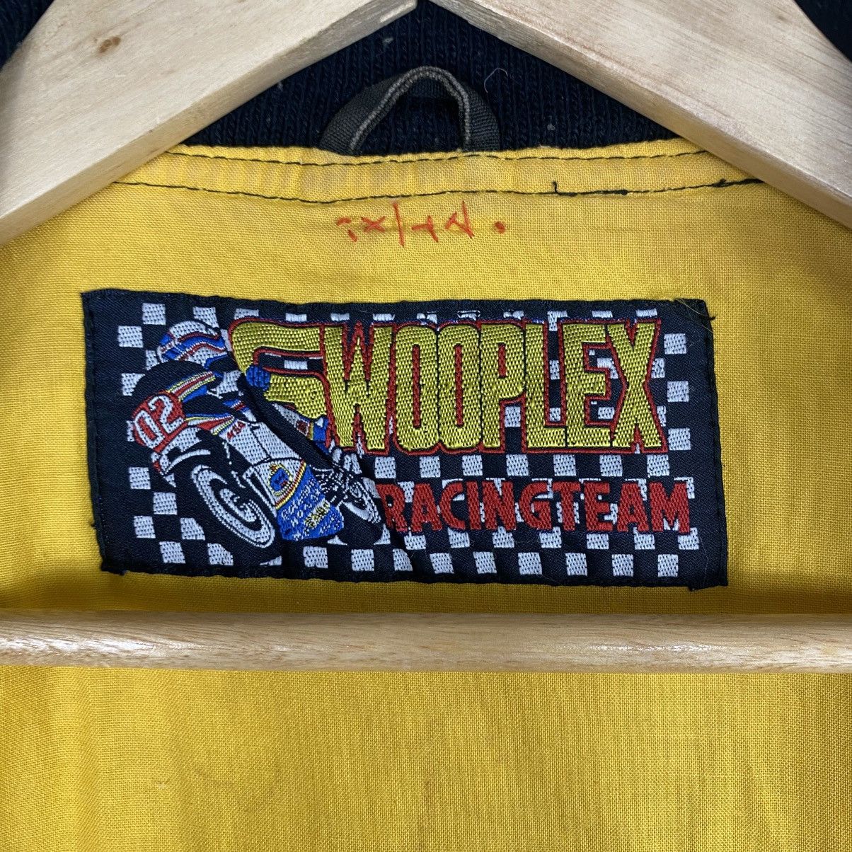 Japanese Brand 💥80s SWOOPLEX RACING TEAM BIKER BOMBER JACKET Size US L / EU 52-54 / 3 - 12 Thumbnail