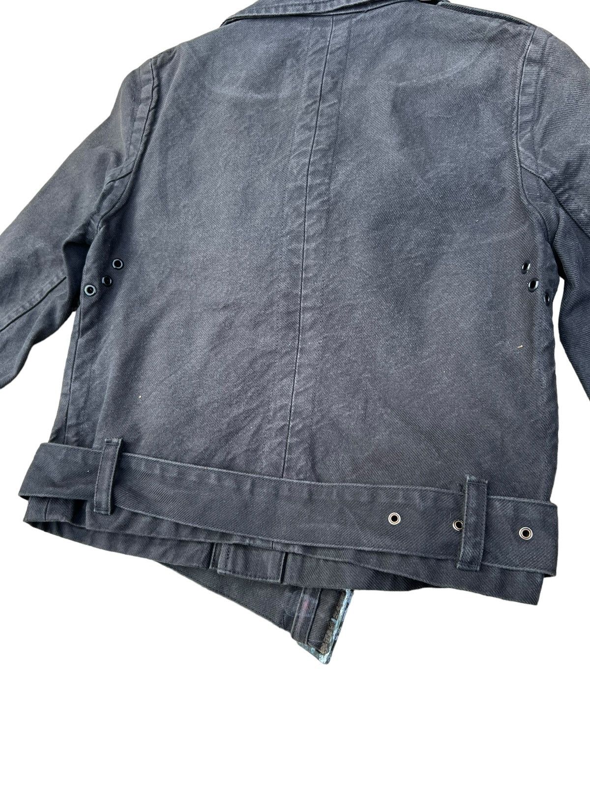 HYKE × If Six Was Nine Green Hideaki Yoshihara Coyote Fur Rider Denim Jacket Size US S / EU 44-46 / 1 - 20 Thumbnail