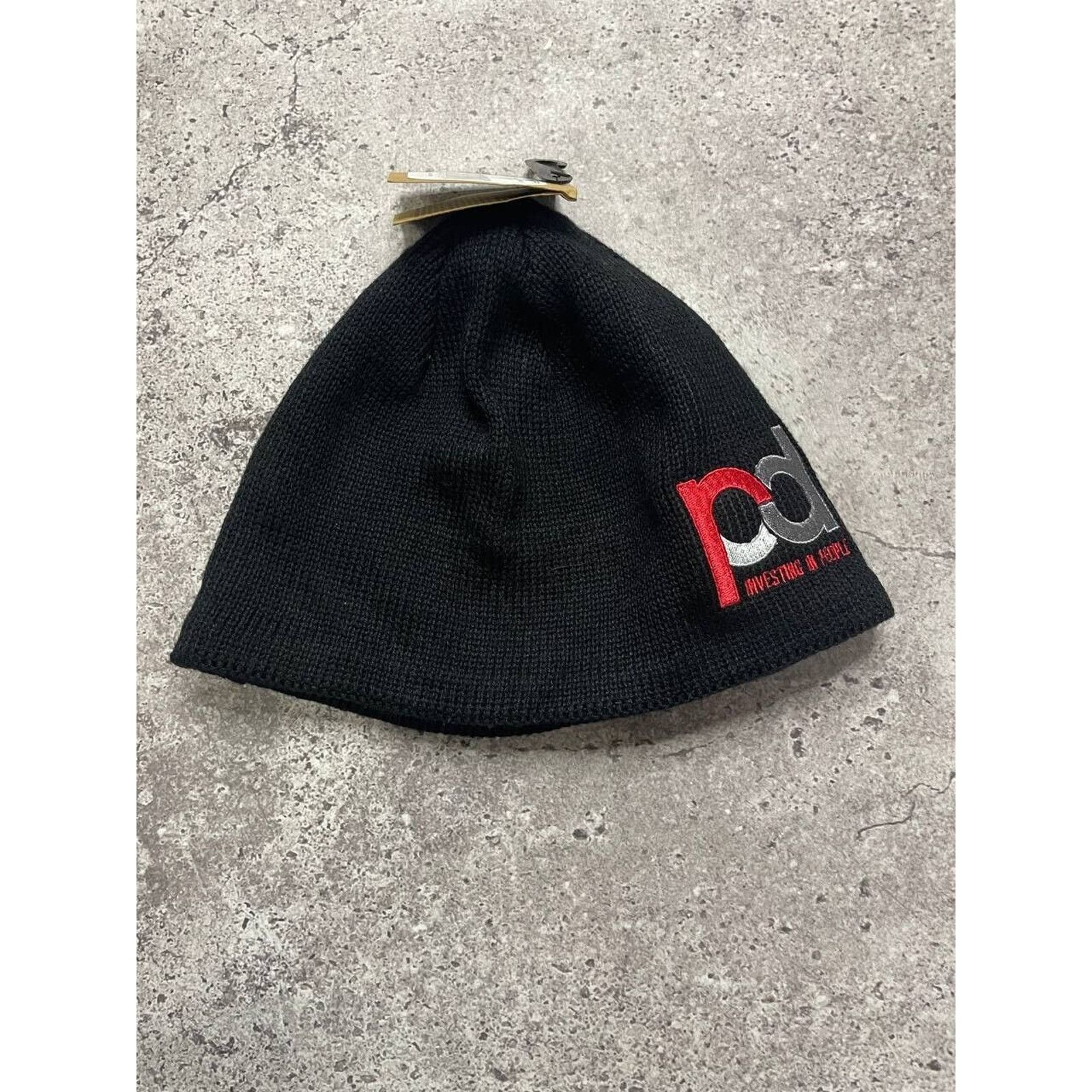 The North Face Vintage The North Face Black Beanie Hat PD Investing Logo Size ONE SIZE - 5 Thumbnail