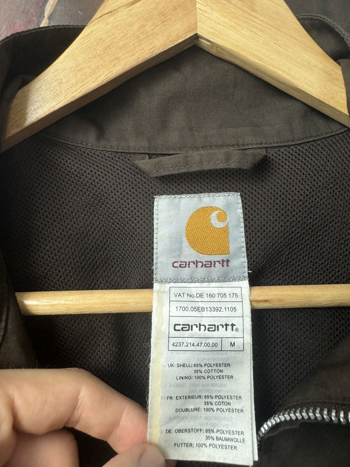 Carhartt Carhartt Jacket Basic Hype Skate Rare Brown Color Orange Size US M / EU 48-50 / 2 - 4 Thumbnail