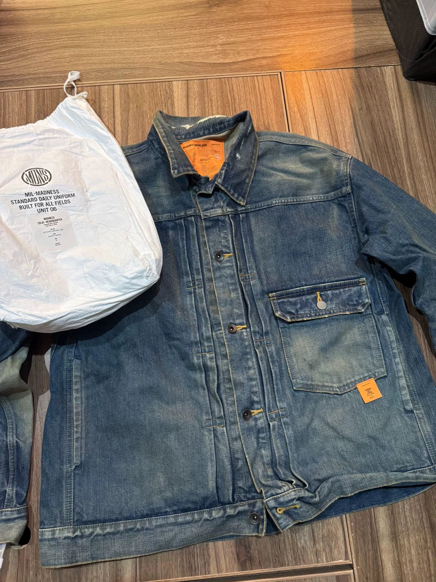Madness madness 20fw indigo denim jacket Size US M / EU 48-50 / 2 - 1 Thumbnail