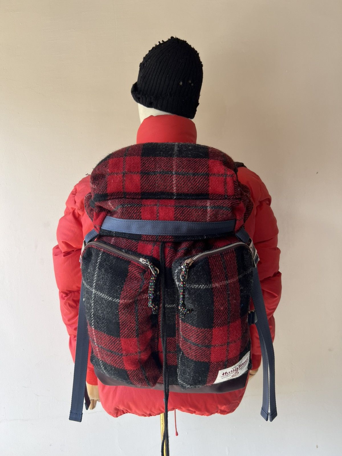 Harris Tweed Harris Tweed X Ciaopanic Standard Japan Tartan Backpack Bag Size ONE SIZE - 4 Thumbnail