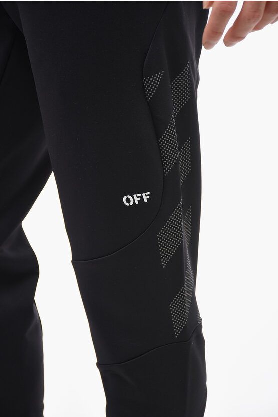 Off-White o1y0225 Logo Jogger & Sweatpant in Black Size US 38 / EU 54 - 2 Thumbnail