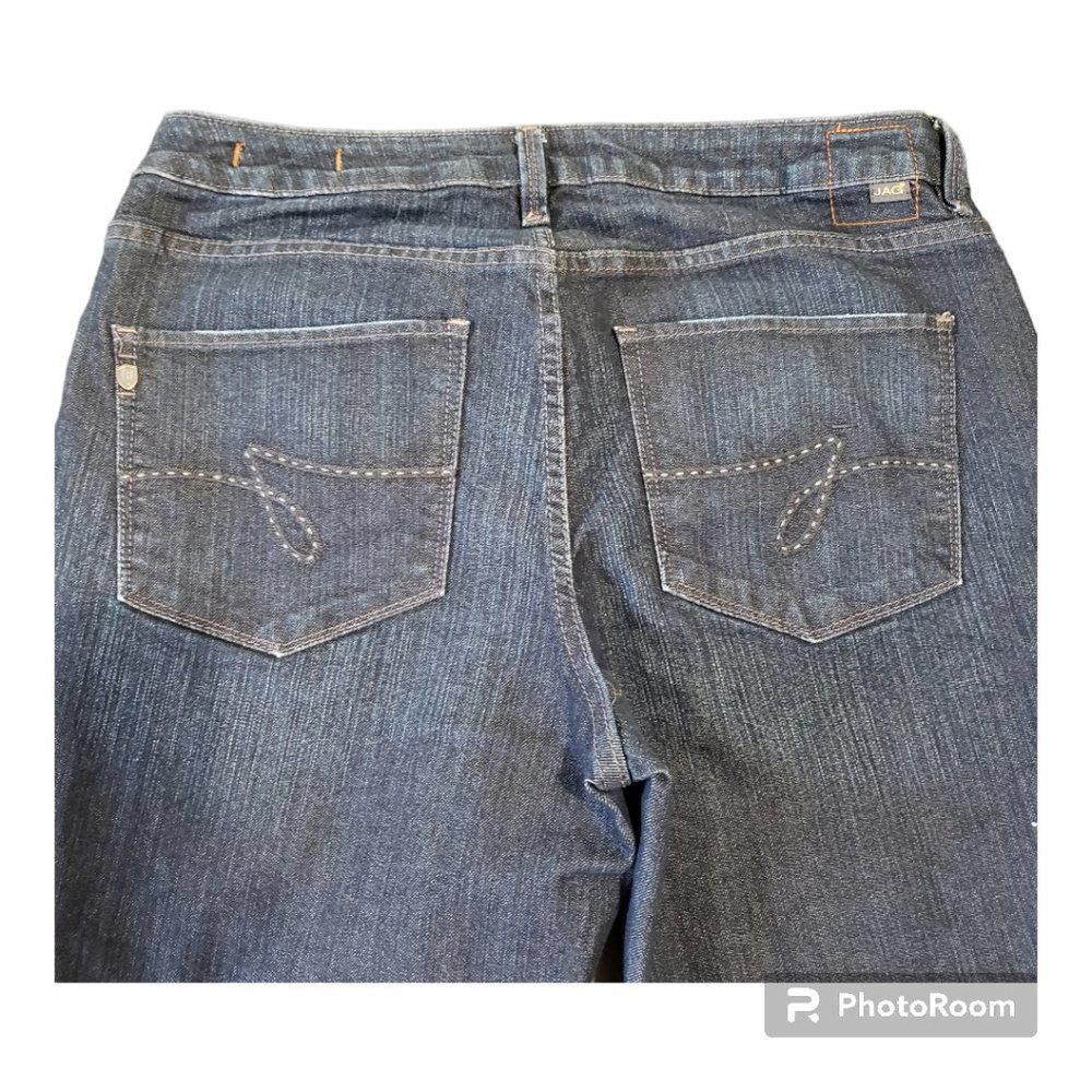 Designer CT717a Jag Ladies Low Rise Boot Cut Jeans 14 Size 36" / US 14 / IT 50 - 3 Thumbnail