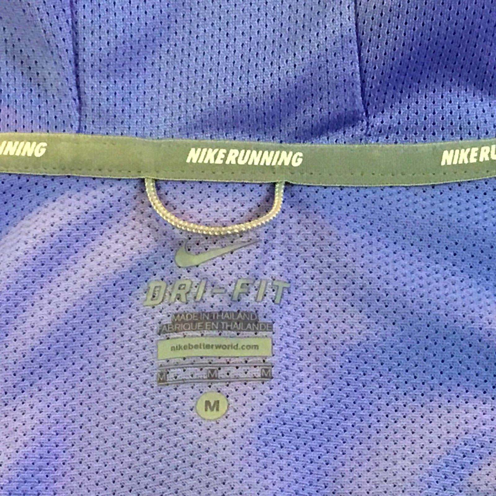 Nike Nike Jacket Hooded Running Dri Fit Purple Multi Size Medium Size M / US 6-8 / IT 42-44 - 7 Thumbnail