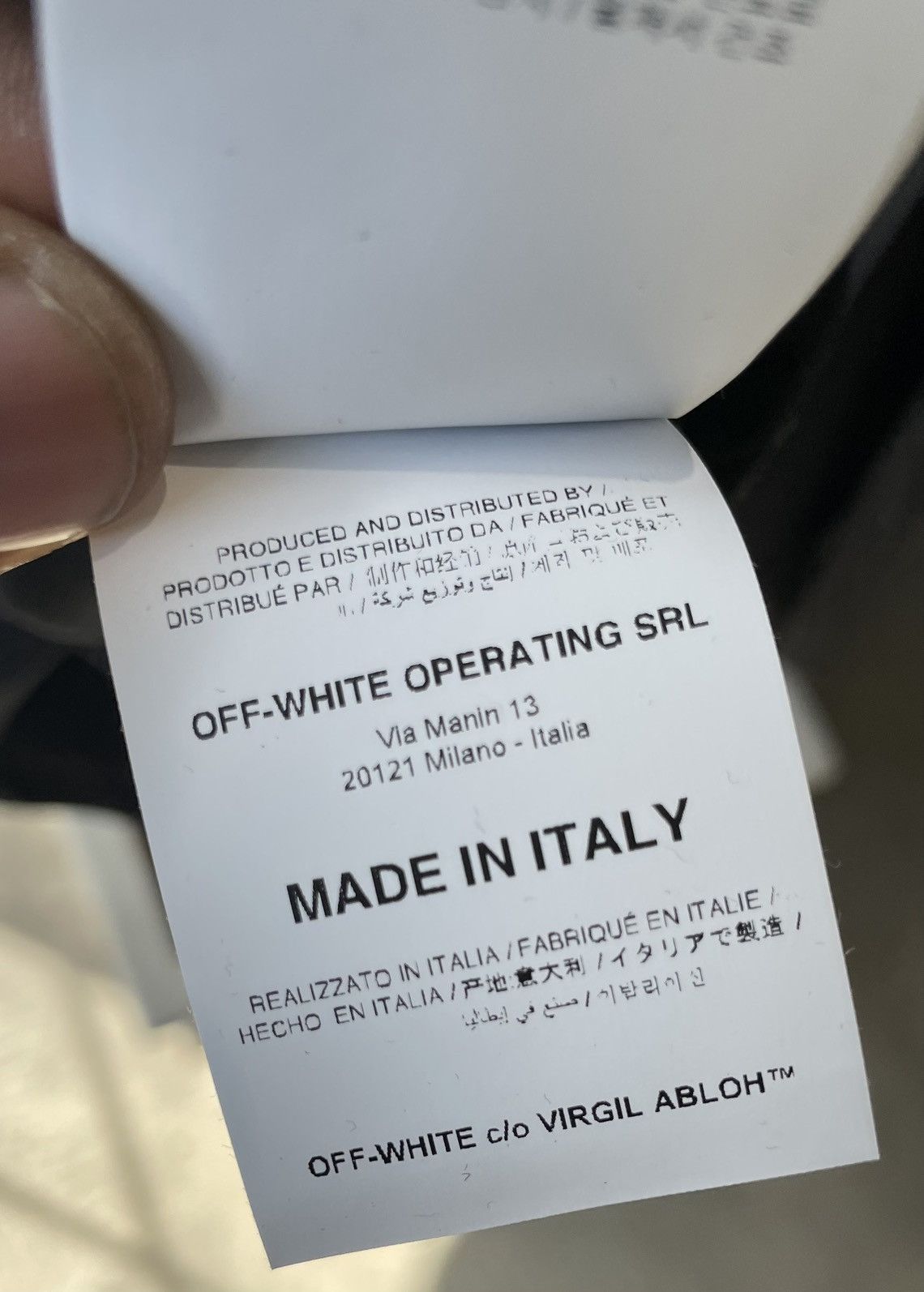 Off-White Off-White Equipment Reflective LS Tee Size US L / EU 52-54 / 3 - 10 Thumbnail