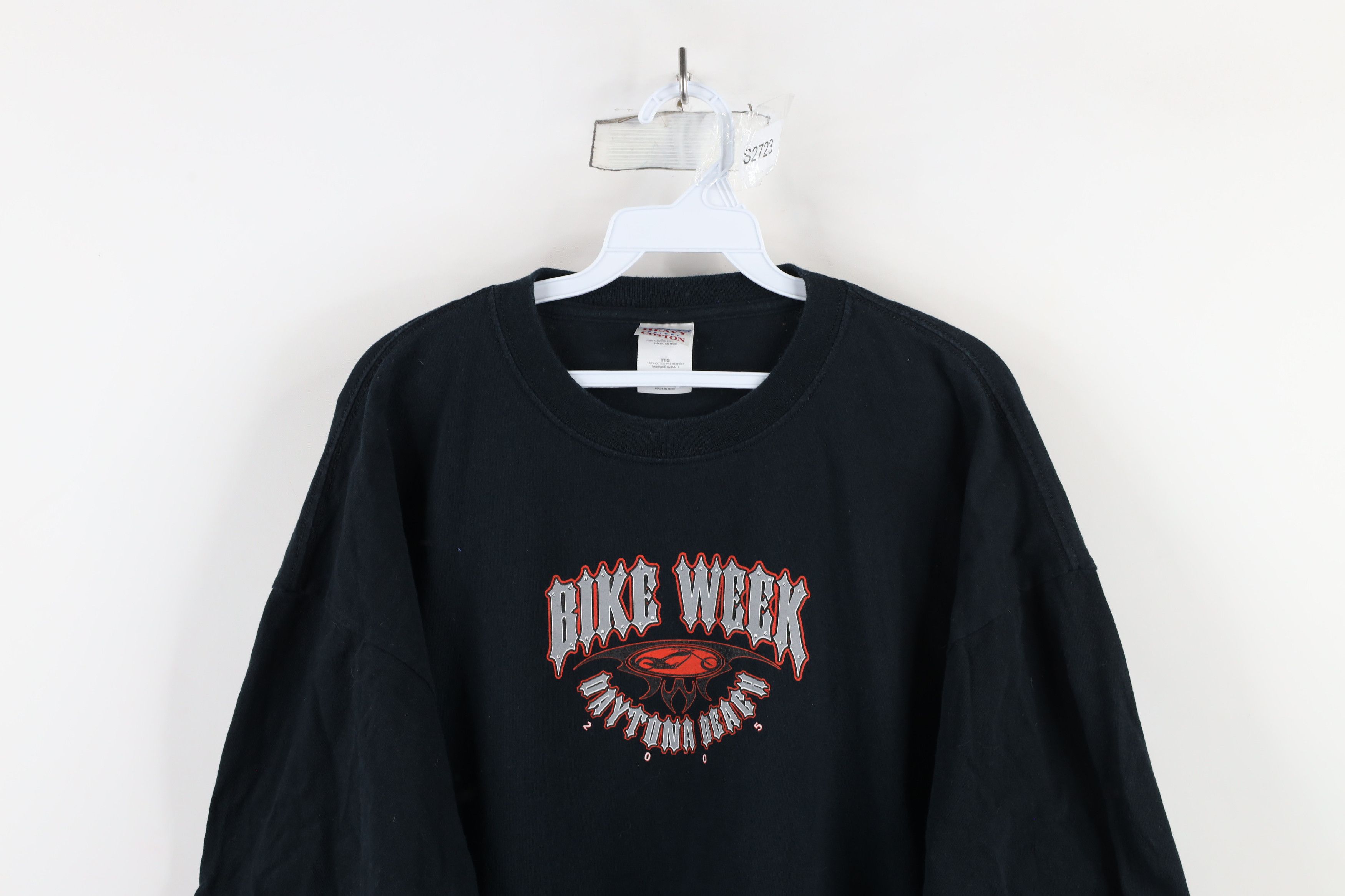 Vintage Vintage Y2K 2005 Daytona Bike Week Motorcycle Tribal T-Shirt Size US XXL / EU 58 / 5 - 2 Thumbnail