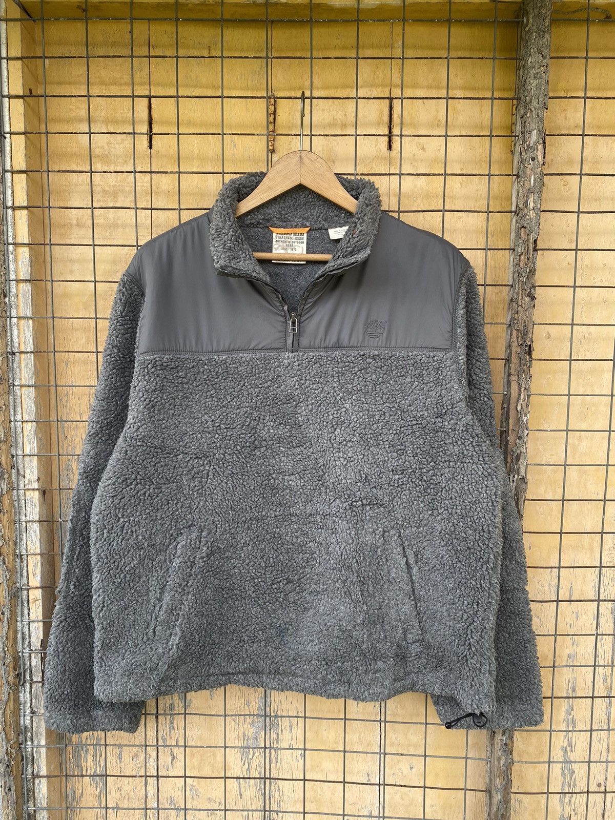 Timberland TIMBERLAND SWEATER FLEECE HALF ZIPPER STRATHAM ISSUE 1973 Size US L / EU 52-54 / 3 - 2 Thumbnail