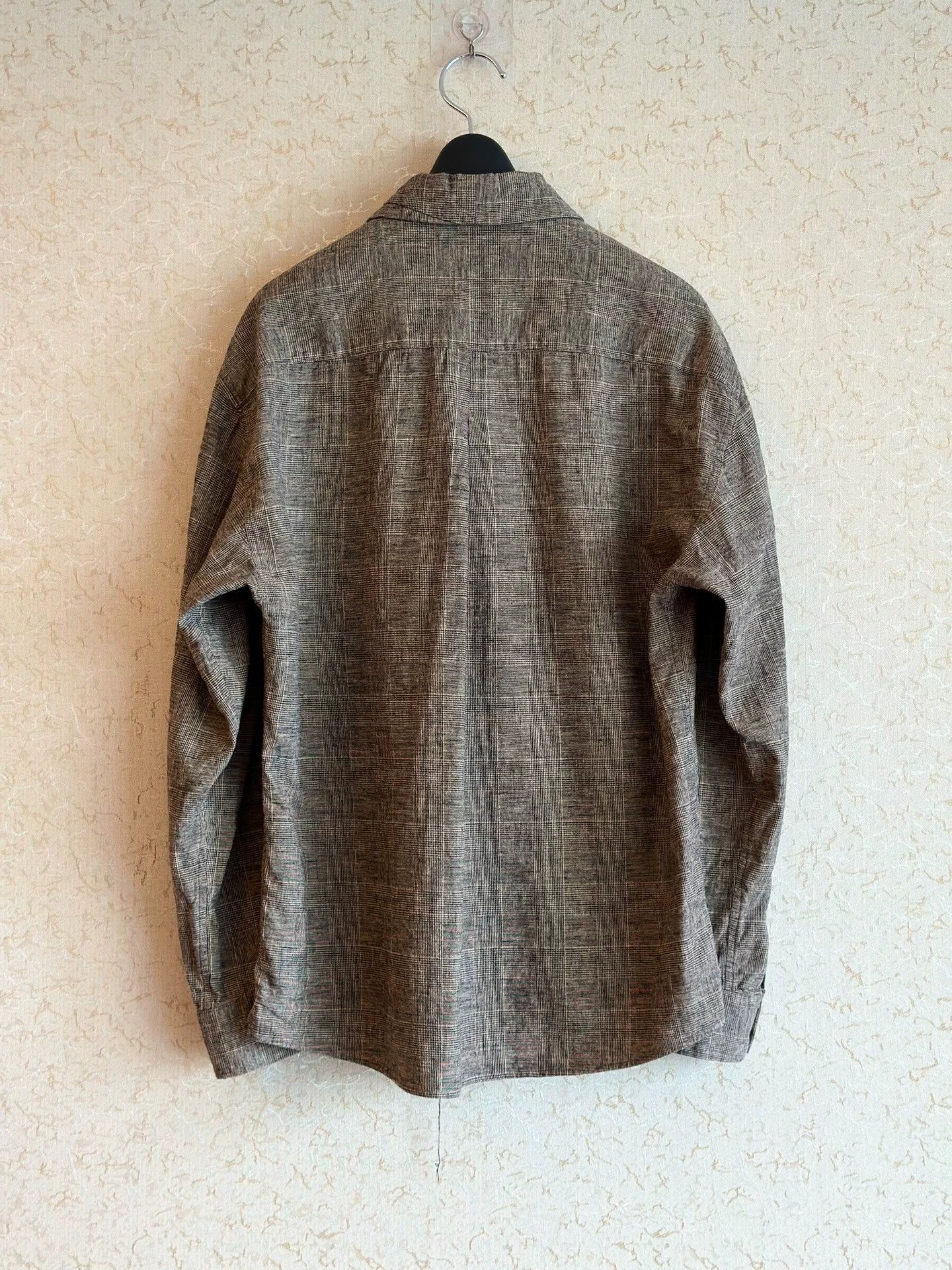 Other Yuta Matsuoka 00s Fine Check Cotton-Linen Shirt Size US M / EU 48-50 / 2 - 3 Thumbnail