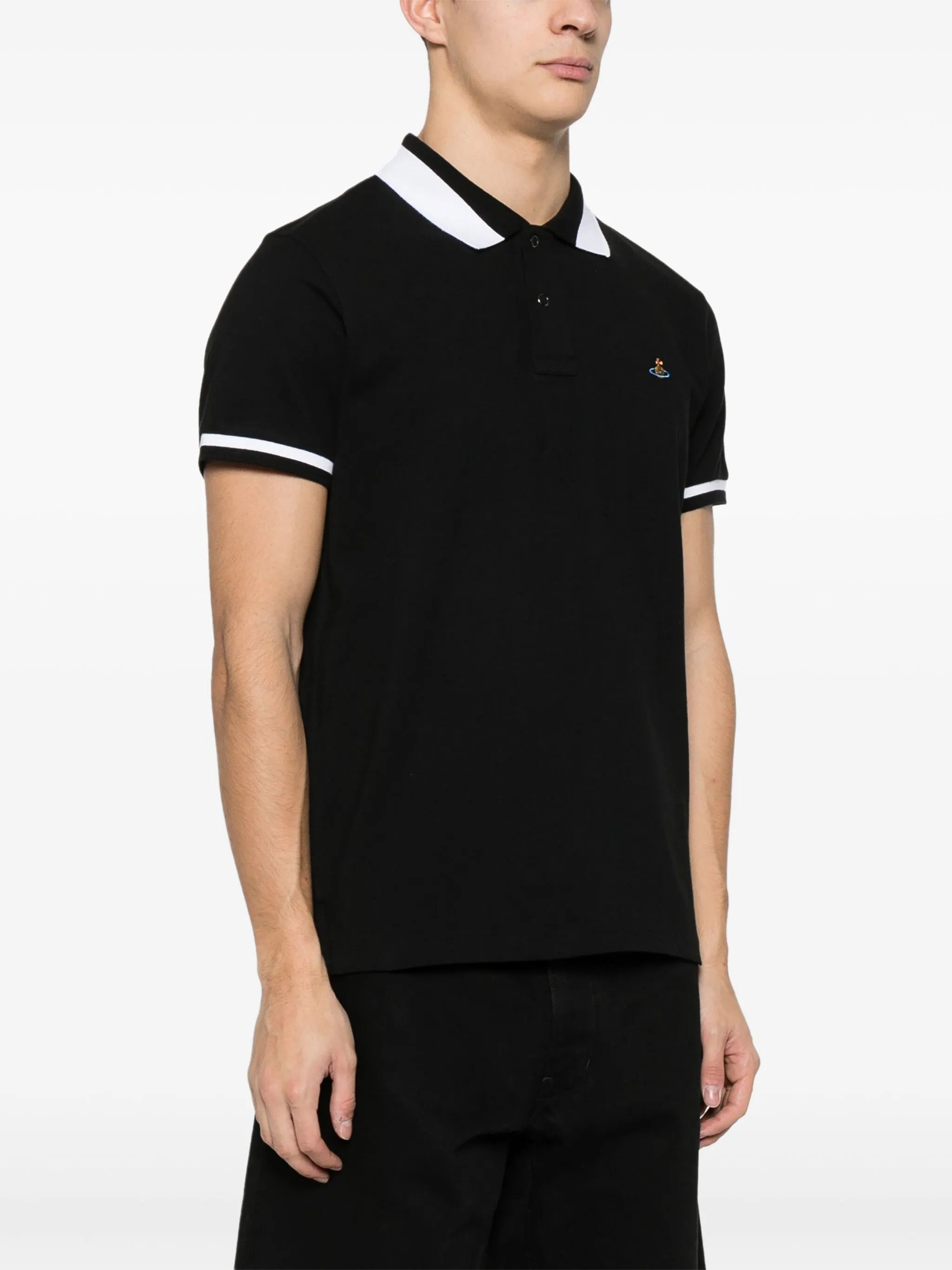 Vivienne Westwood o1f1d3z0525 Polo Shirt in Black Size US S / EU 44-46 / 1 - 3 Thumbnail
