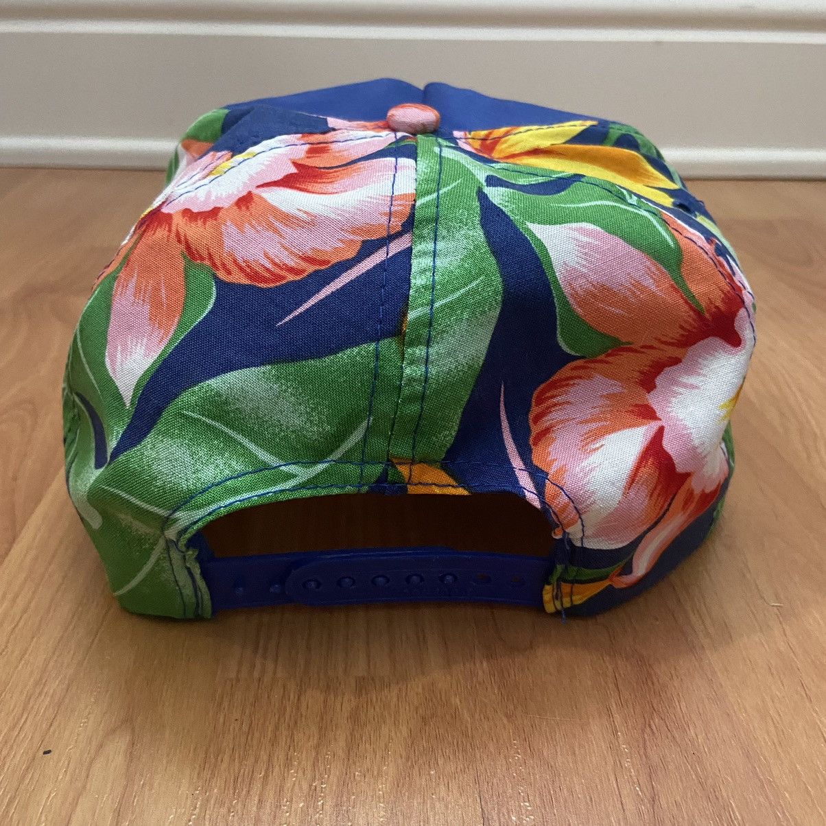 Vintage Vintage Cajon Speedway Tropical Logo Snapback Hat Size ONE SIZE - 5 Thumbnail