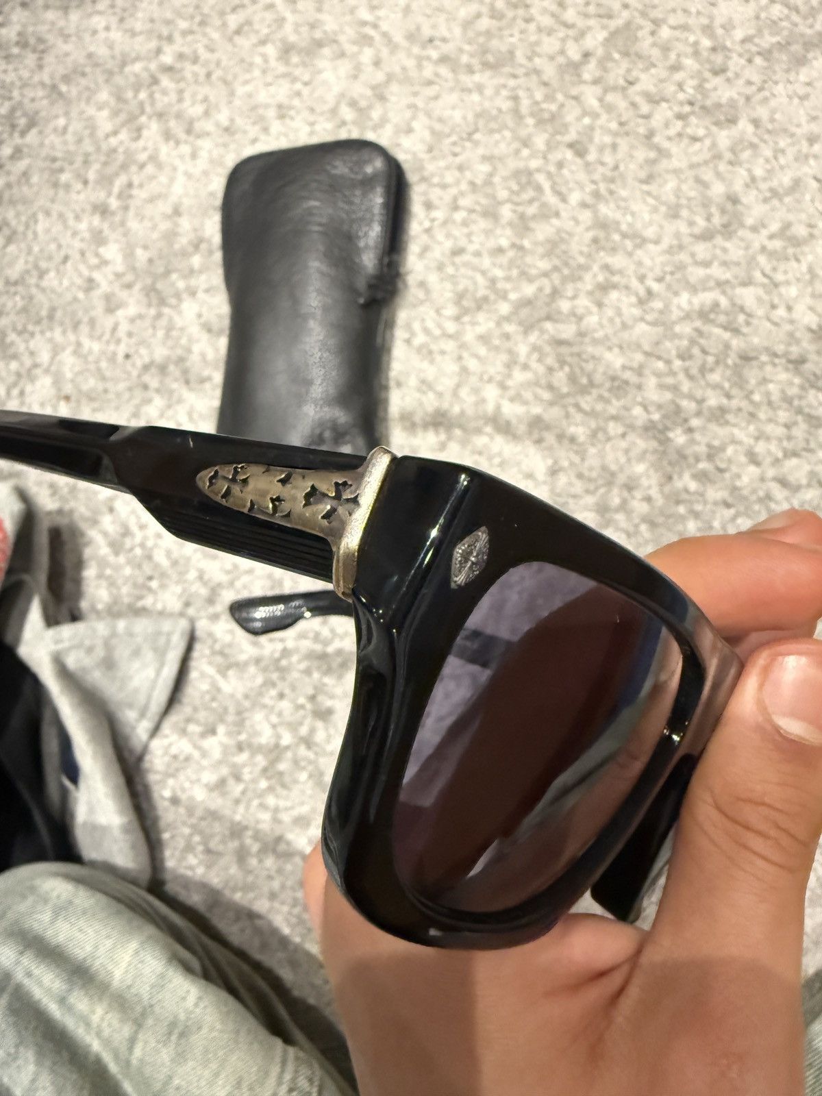 Chrome Hearts Chrome Hearts ‘Charismadick’ Sunglasses Size ONE SIZE - 9 Thumbnail