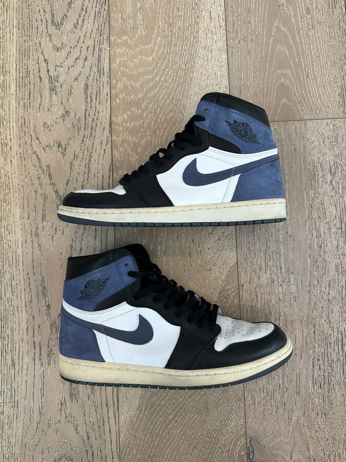 Jordan Brand Jordan 1 Retro High Blue Moon Size US 12.5 / EU 45-46 - 4 Thumbnail