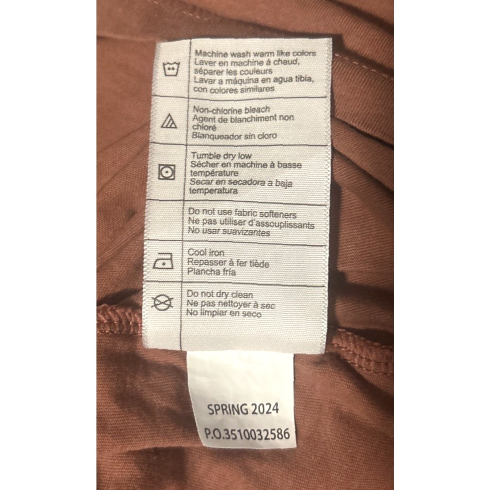Carhartt Carhartt T-Shirt Shirt Women S V-Neck Short Sleeve Brown Relaxed Knit Cotton 1655 Size S / US 4 / IT 40 - 5 Thumbnail