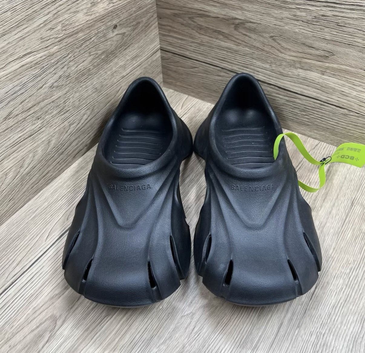 Balenciaga Balenciaga Black Clogs J41 Size US 9 / EU 42 - 3 Thumbnail