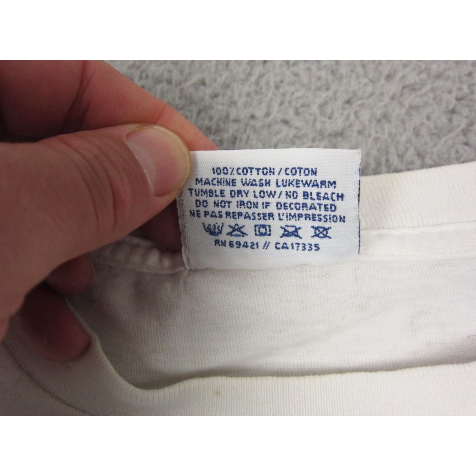 Reebok VINTAGE Reebok Shirt Mens XL White 90s City Classic American T-Shirt Size US XL / EU 56 / 4 - 6 Thumbnail