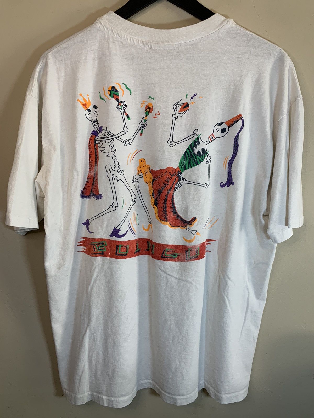 Band Tees × Vintage *RARE* Vintage 1987 Oingo Boingo Boi-Ngo Tour Band Art Shirt Size US XL / EU 56 / 4 - 2 Thumbnail