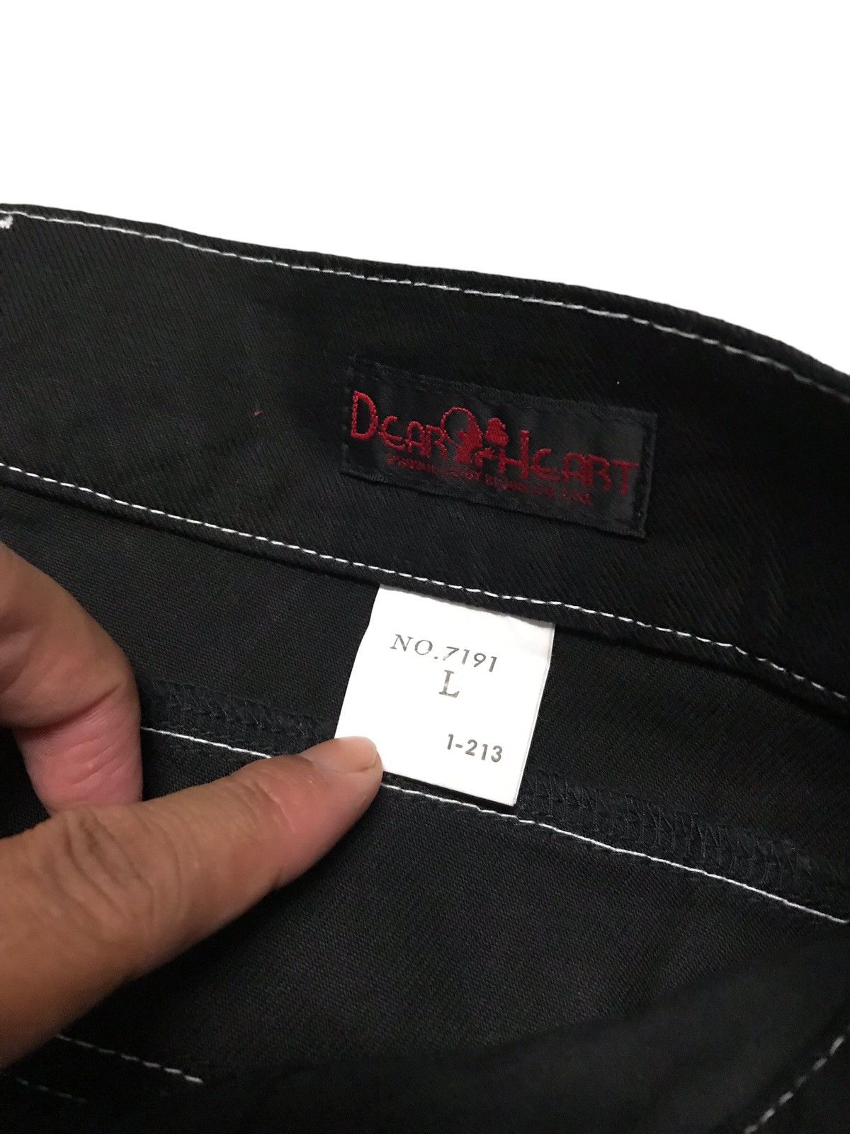 Vintage Dear Heart Denim Hagi Jeans Inspired Hysteric Glamour Size US 33 - 7 Thumbnail