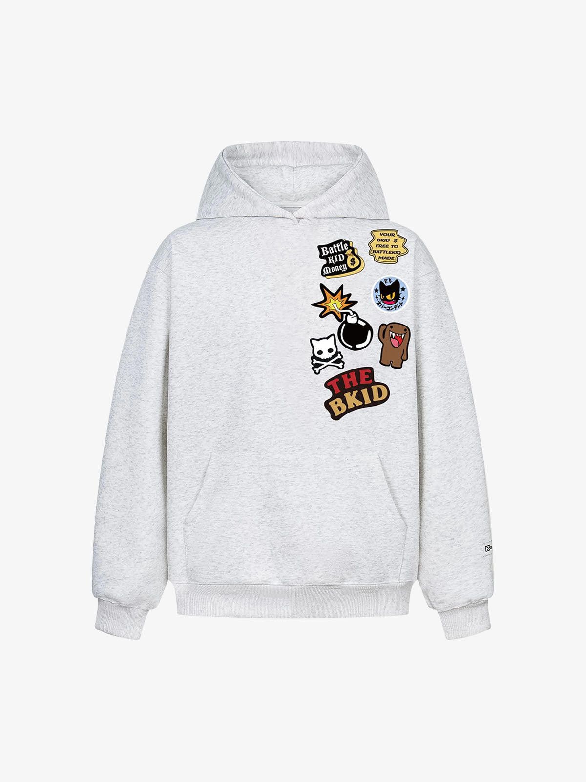 Vintage Street Embroidered Letter Badge Hoodie Size US L / EU 52-54 / 3 - 1 Thumbnail